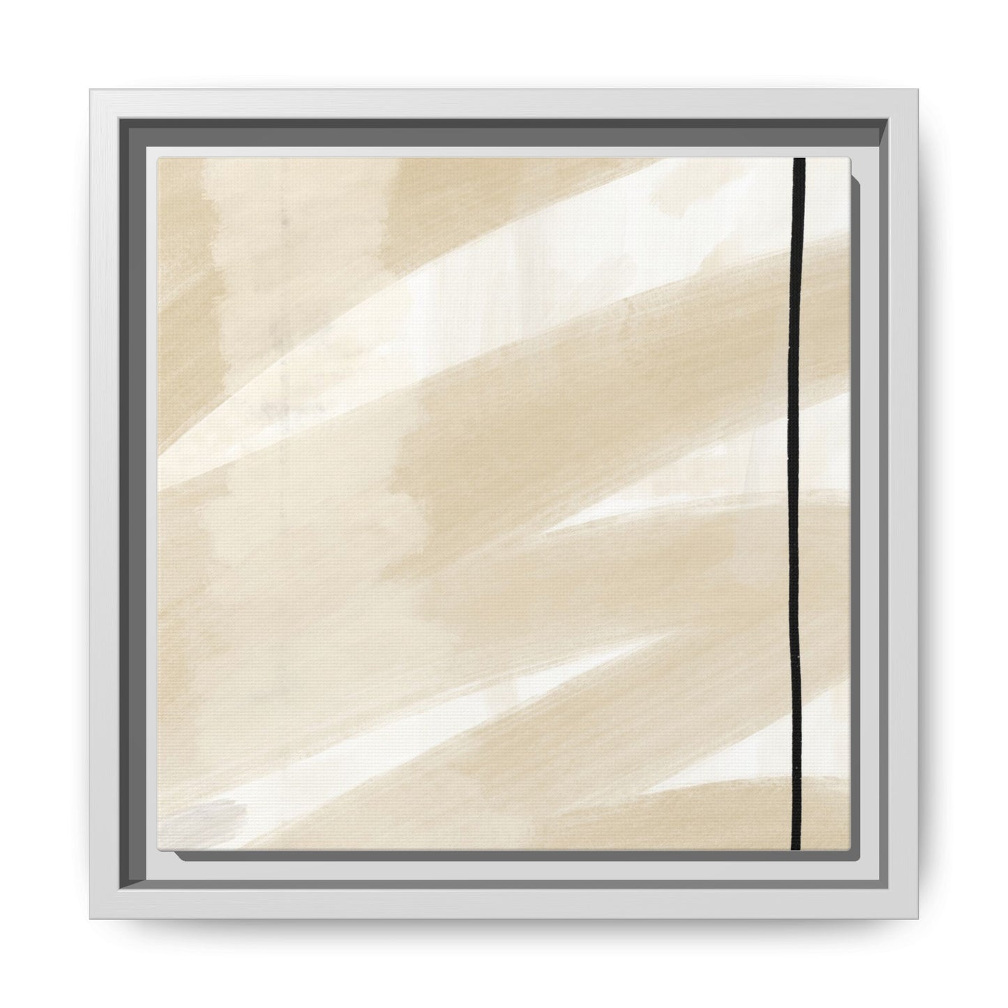 Modern Abstract Framed Canvas Art - Multi-color Wall Decor