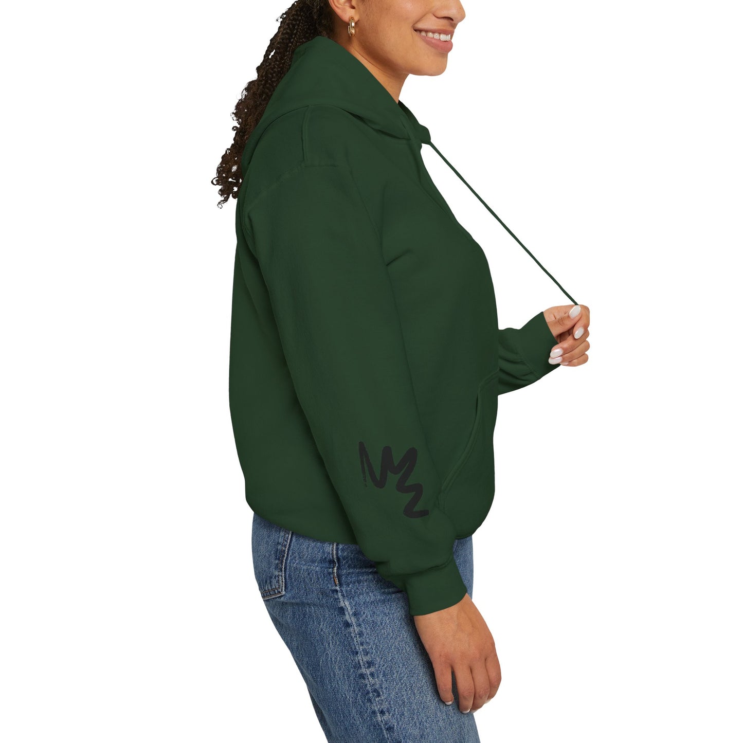 Black hart hoddie