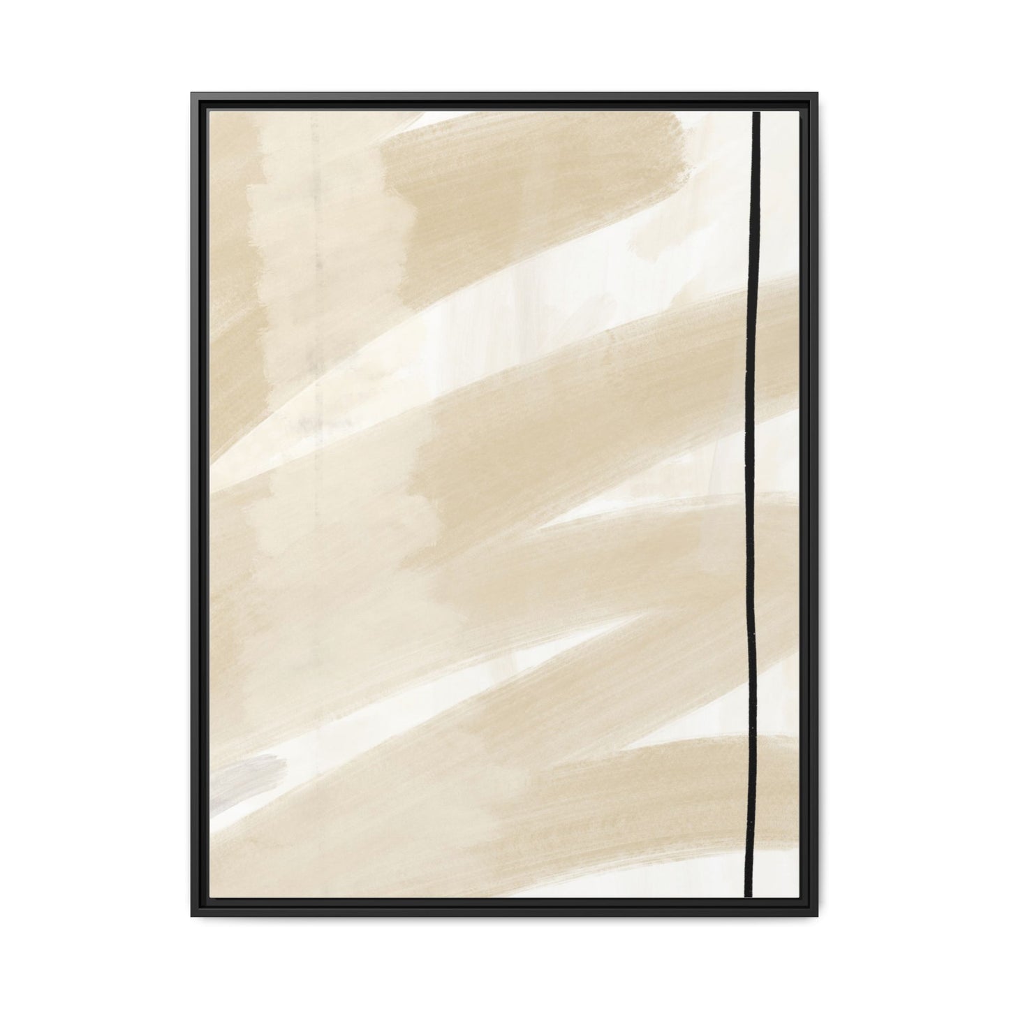 Modern Abstract Framed Canvas Art - Multi-color Wall Decor