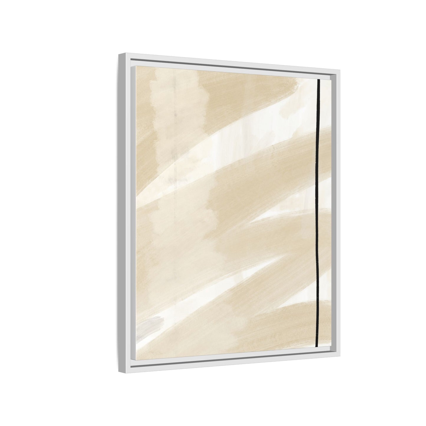 Modern Abstract Framed Canvas Art - Multi-color Wall Decor