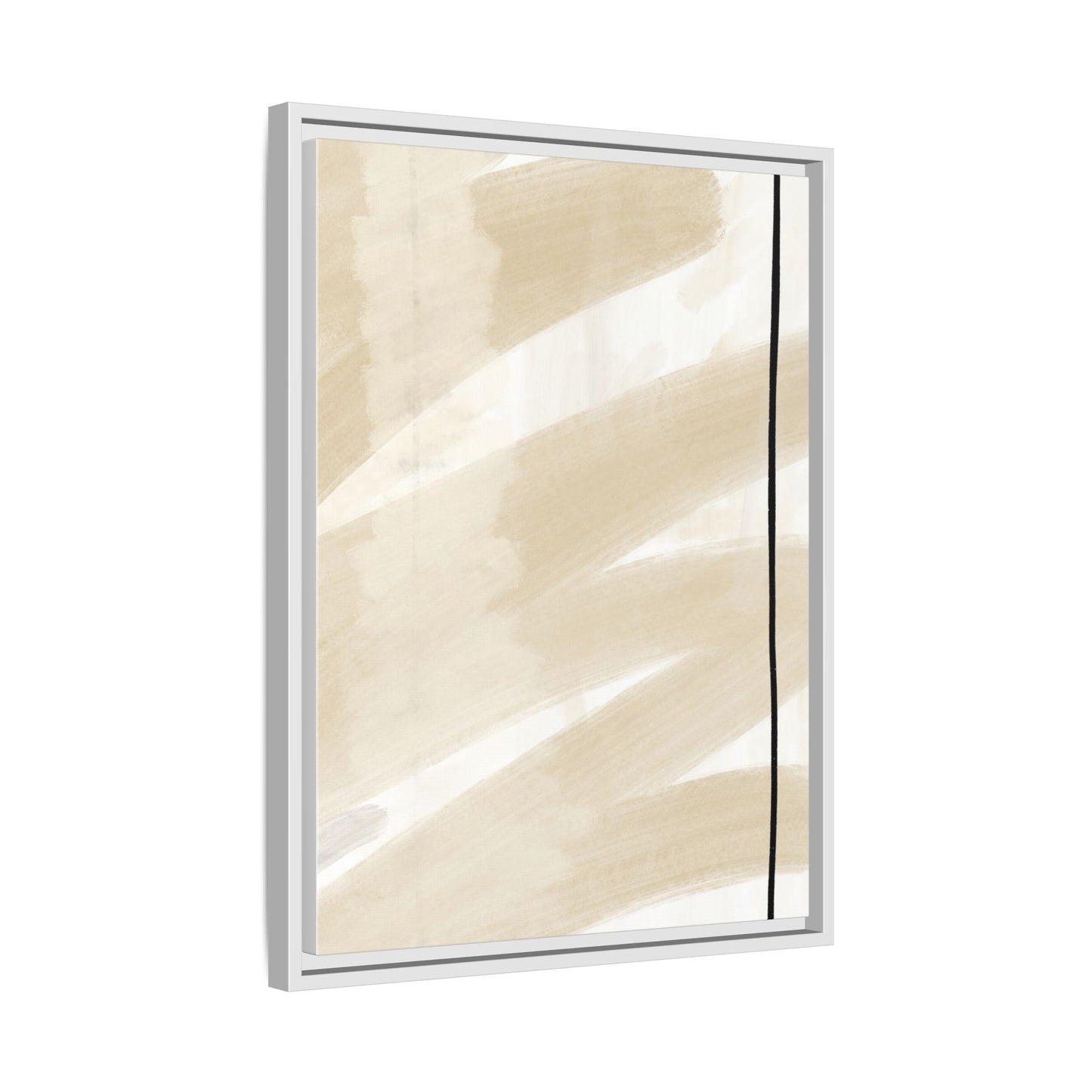 Modern Abstract Framed Canvas Art - Multi-color Wall Decor