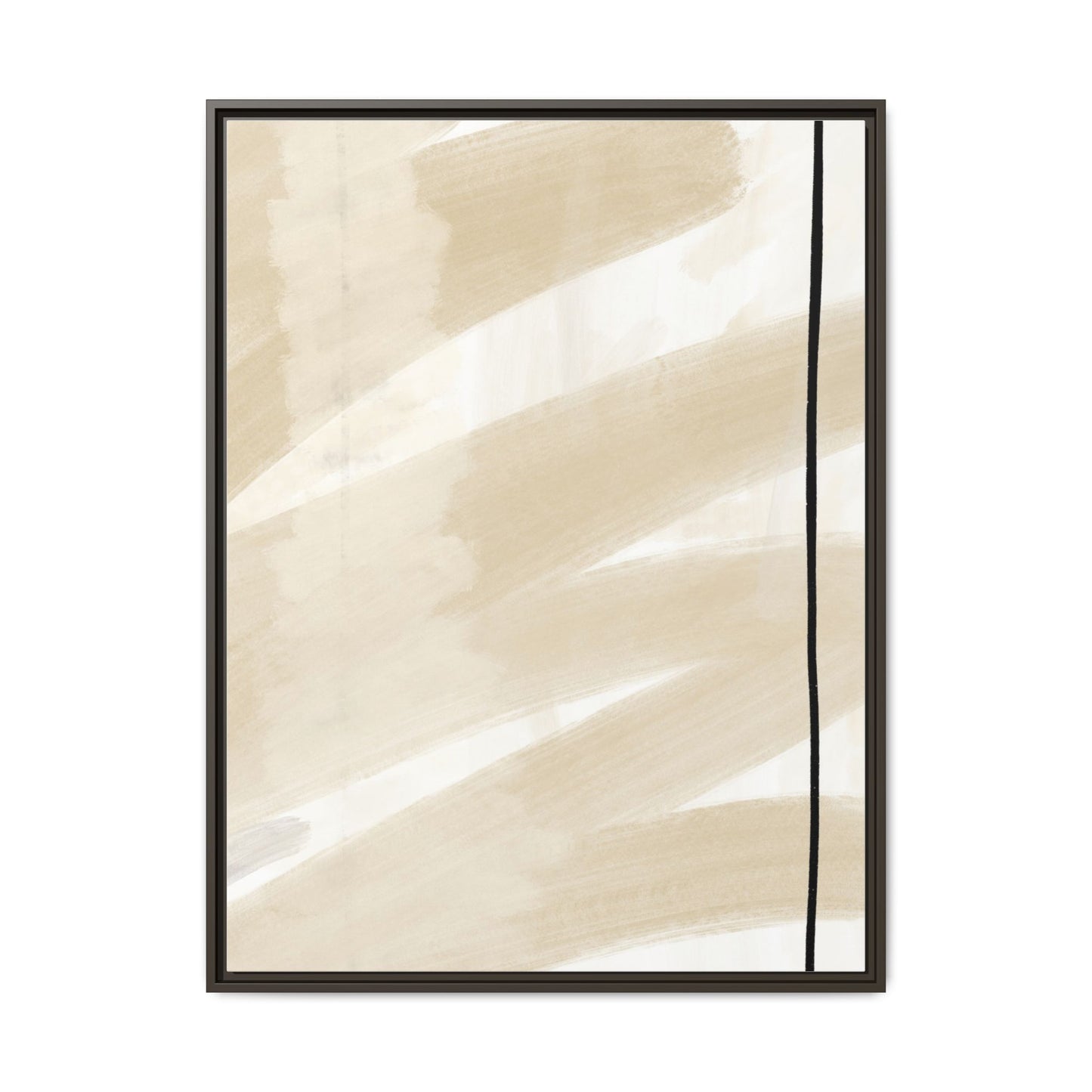 Modern Abstract Framed Canvas Art - Multi-color Wall Decor