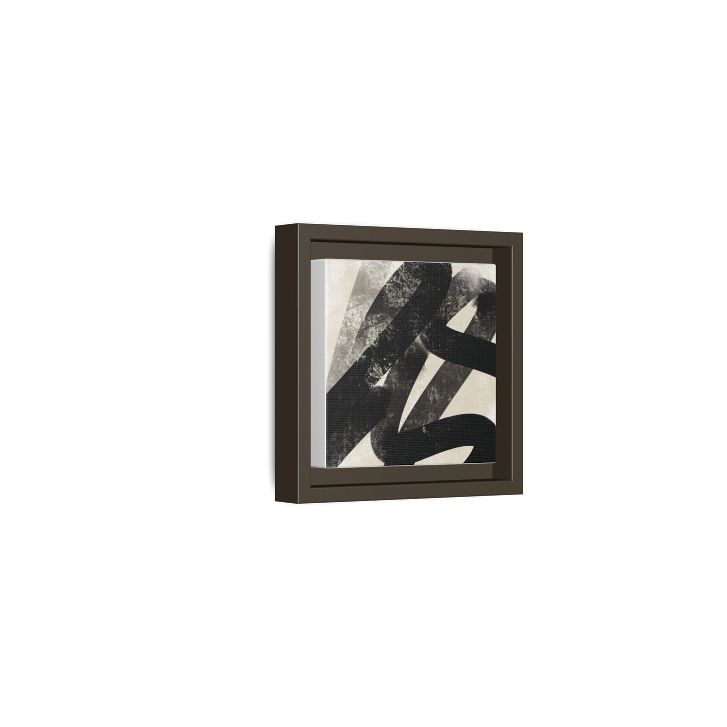 Modern Abstract Framed Canvas Art - Multi-Color Decorative Wall Decor