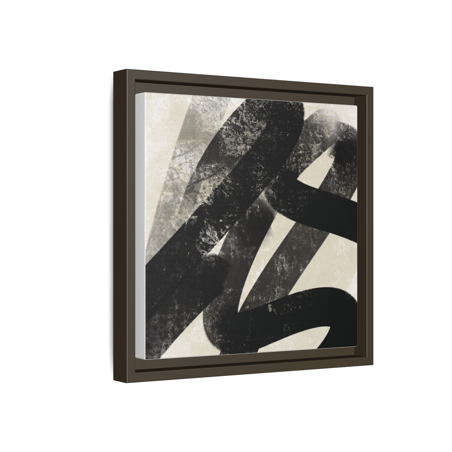 Modern Abstract Framed Canvas Art - Multi-Color Decorative Wall Decor