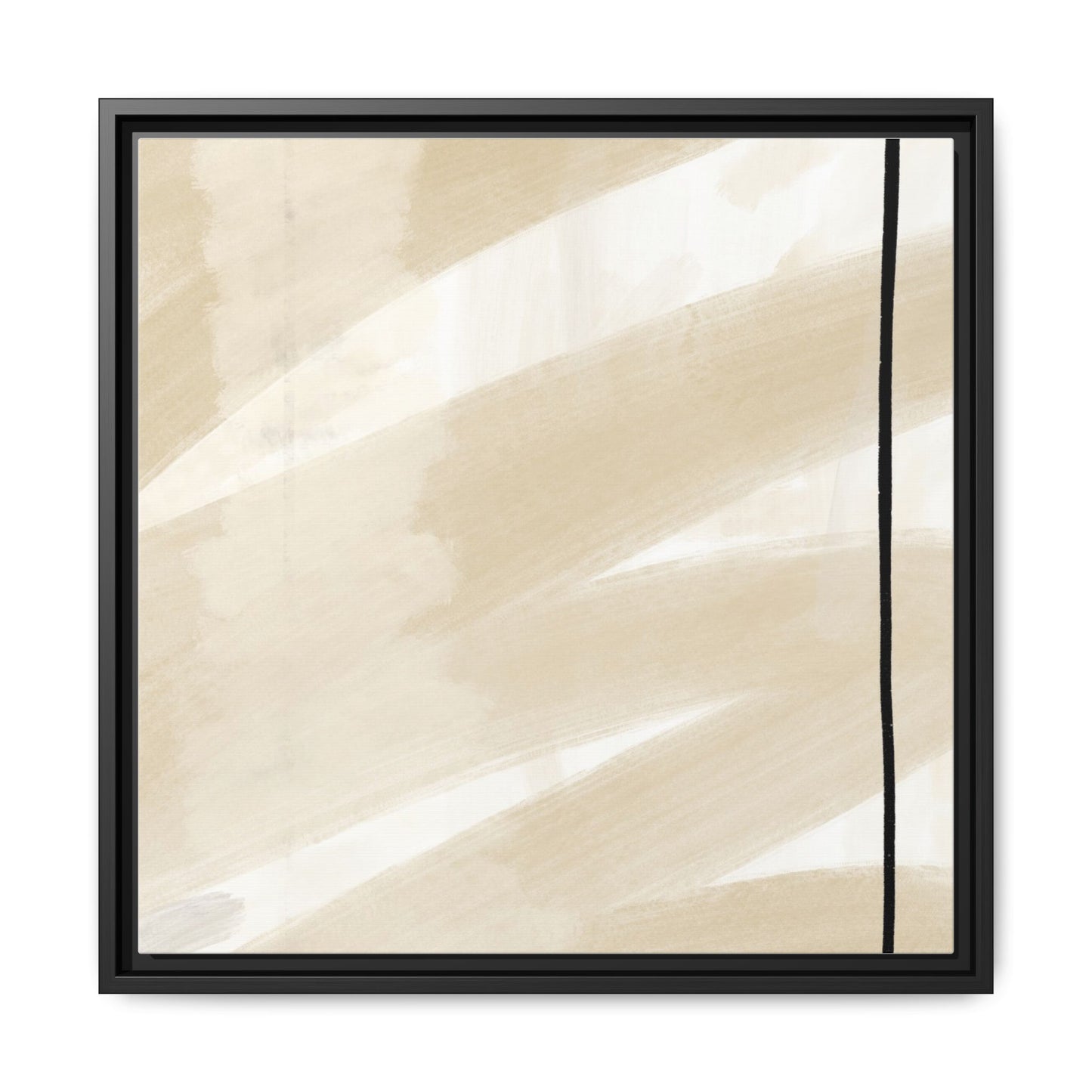 Modern Abstract Framed Canvas Art - Multi-color Wall Decor