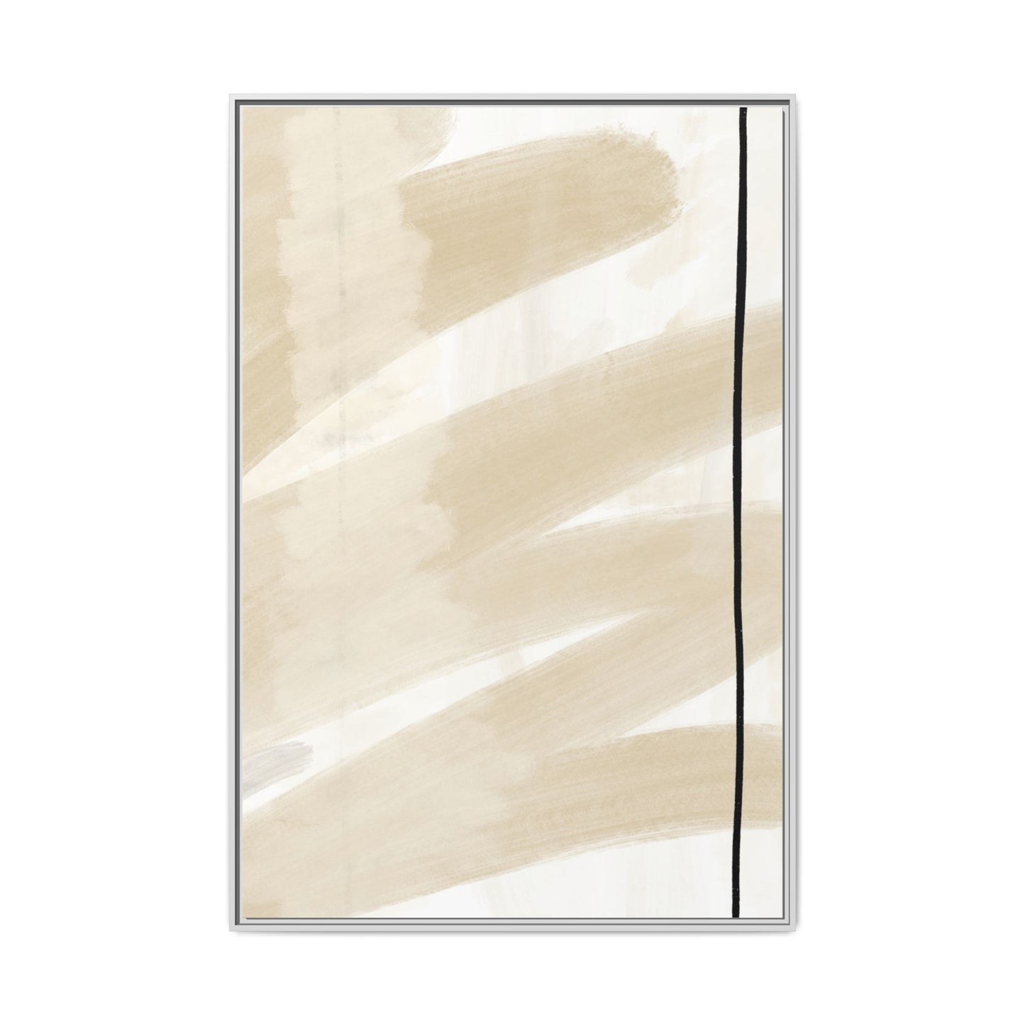Modern Abstract Framed Canvas Art - Multi-color Wall Decor