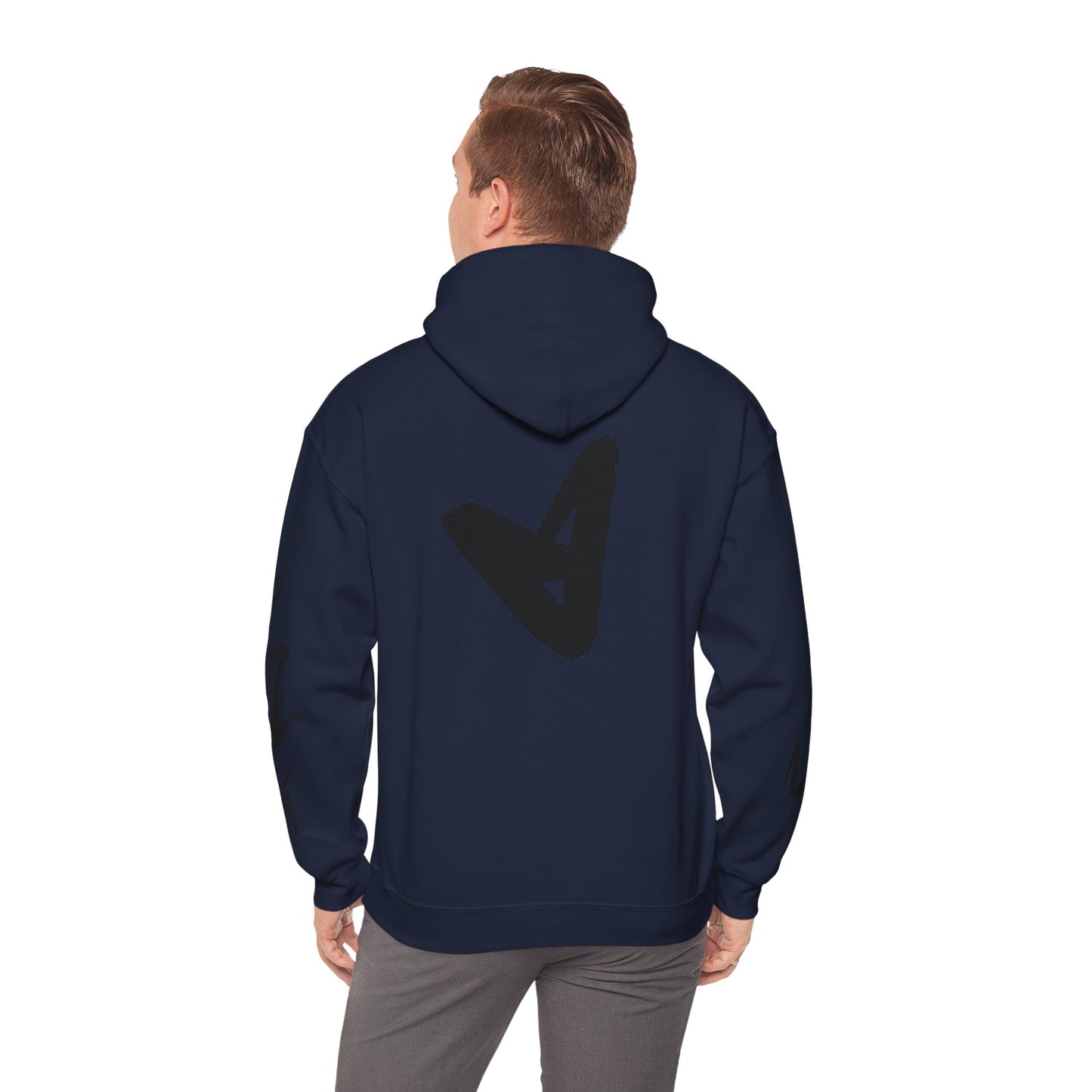 Black hart hoddie