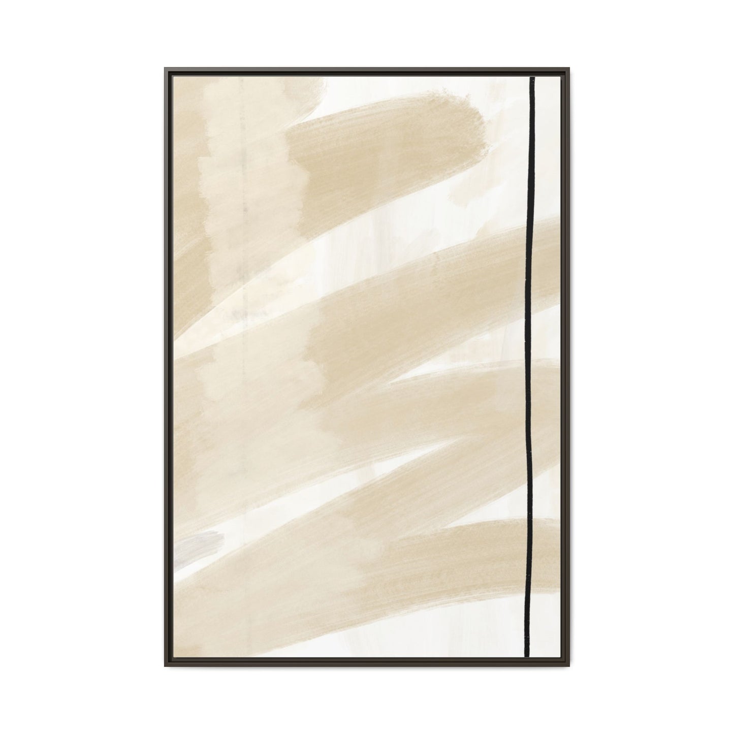 Modern Abstract Framed Canvas Art - Multi-color Wall Decor