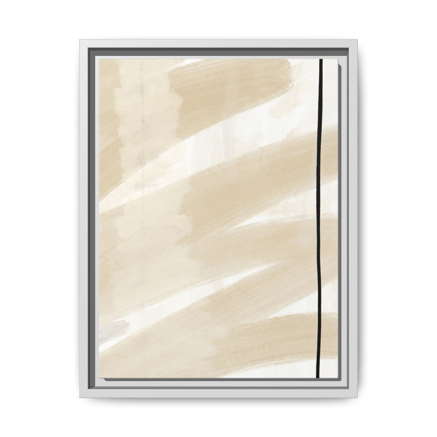 Modern Abstract Framed Canvas Art - Multi-color Wall Decor