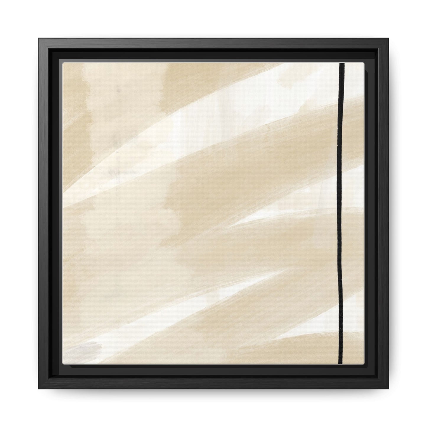 Modern Abstract Framed Canvas Art - Multi-color Wall Decor