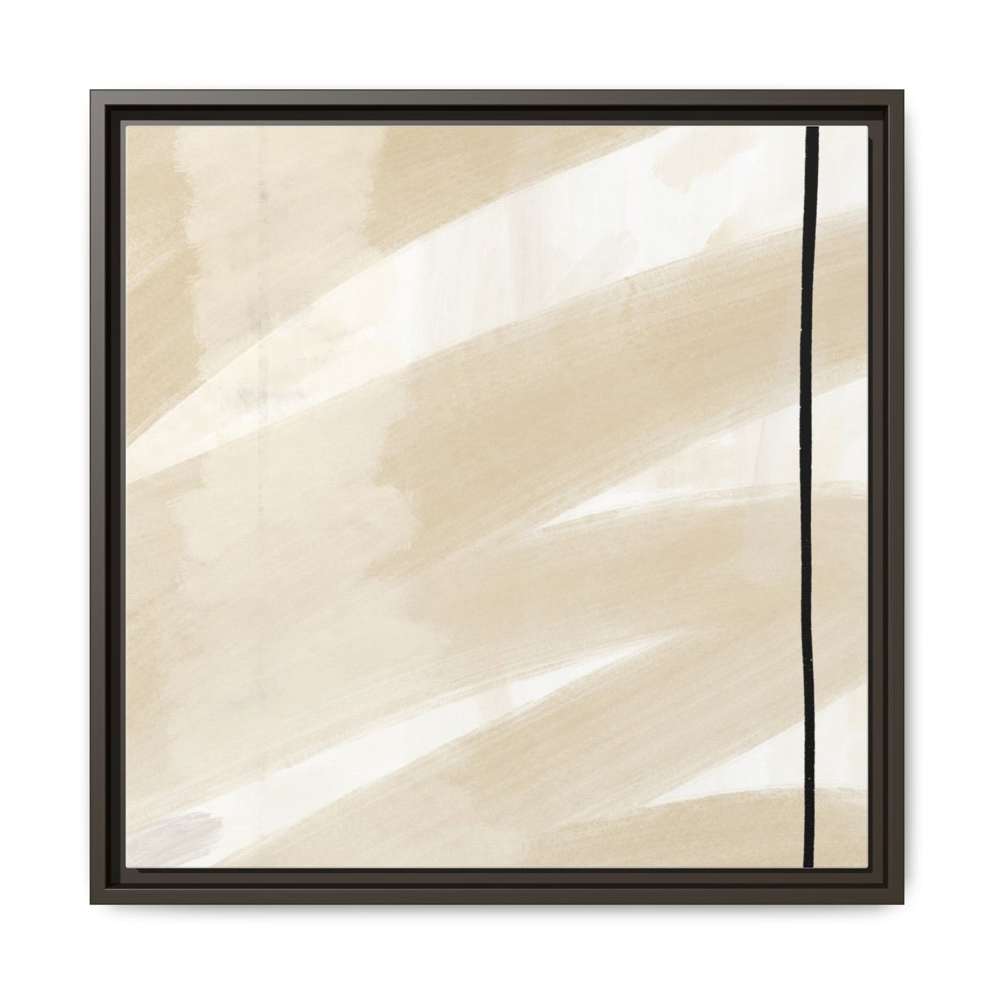 Modern Abstract Framed Canvas Art - Multi-color Wall Decor