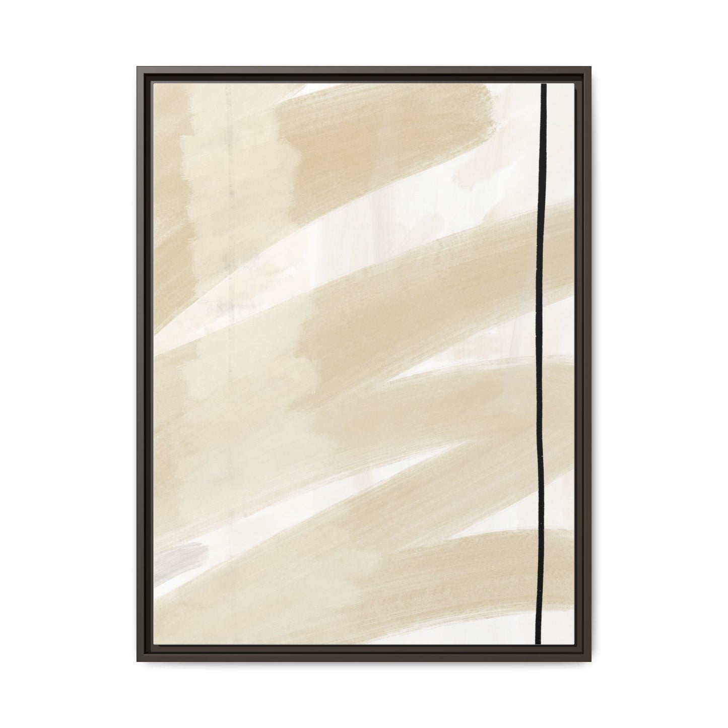 Modern Abstract Framed Canvas Art - Multi-color Wall Decor