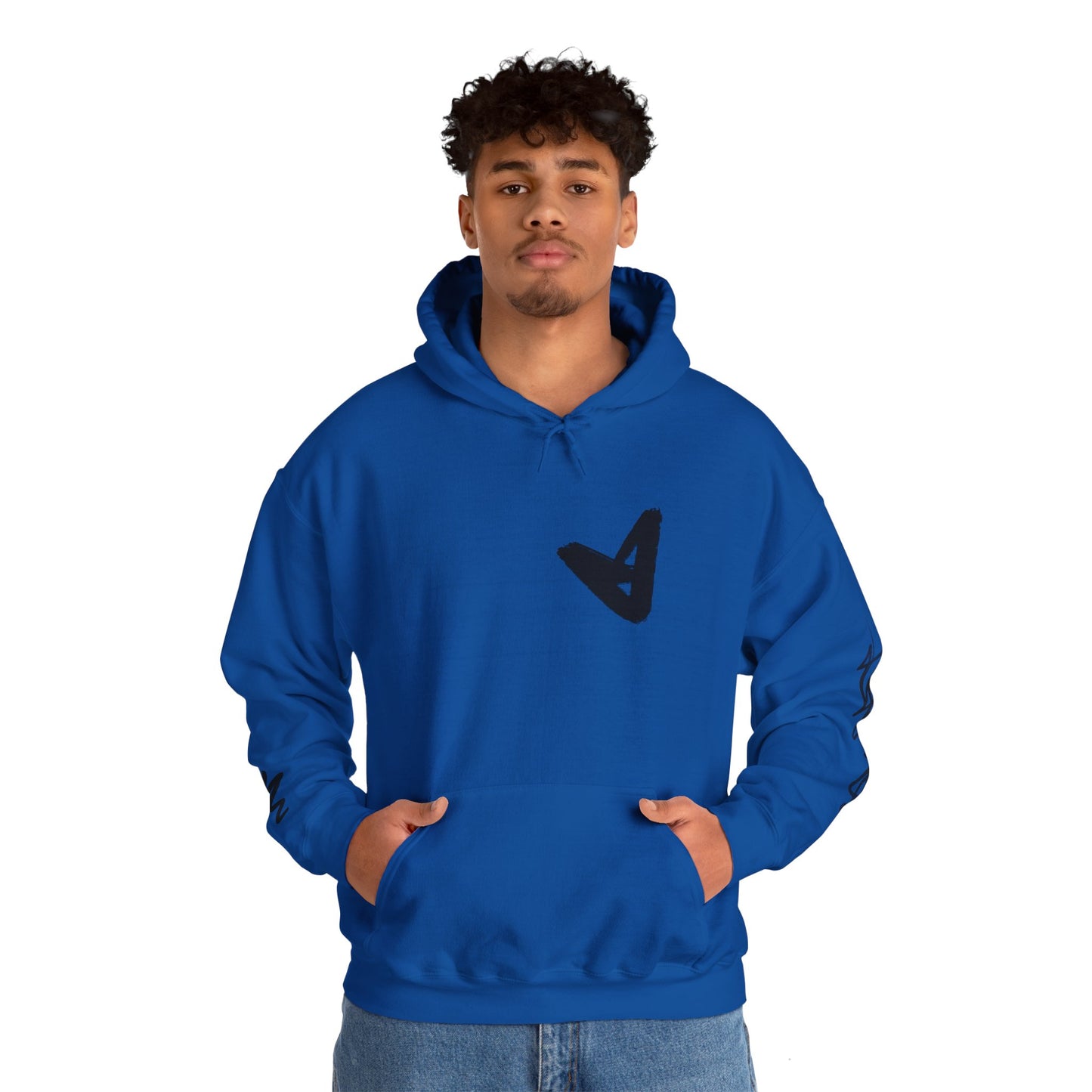 Black hart hoddie