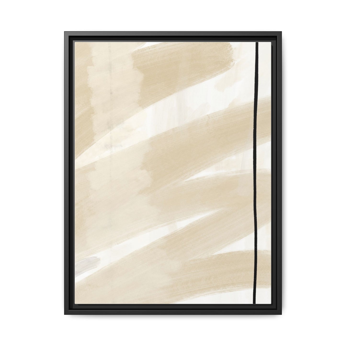 Modern Abstract Framed Canvas Art - Multi-color Wall Decor