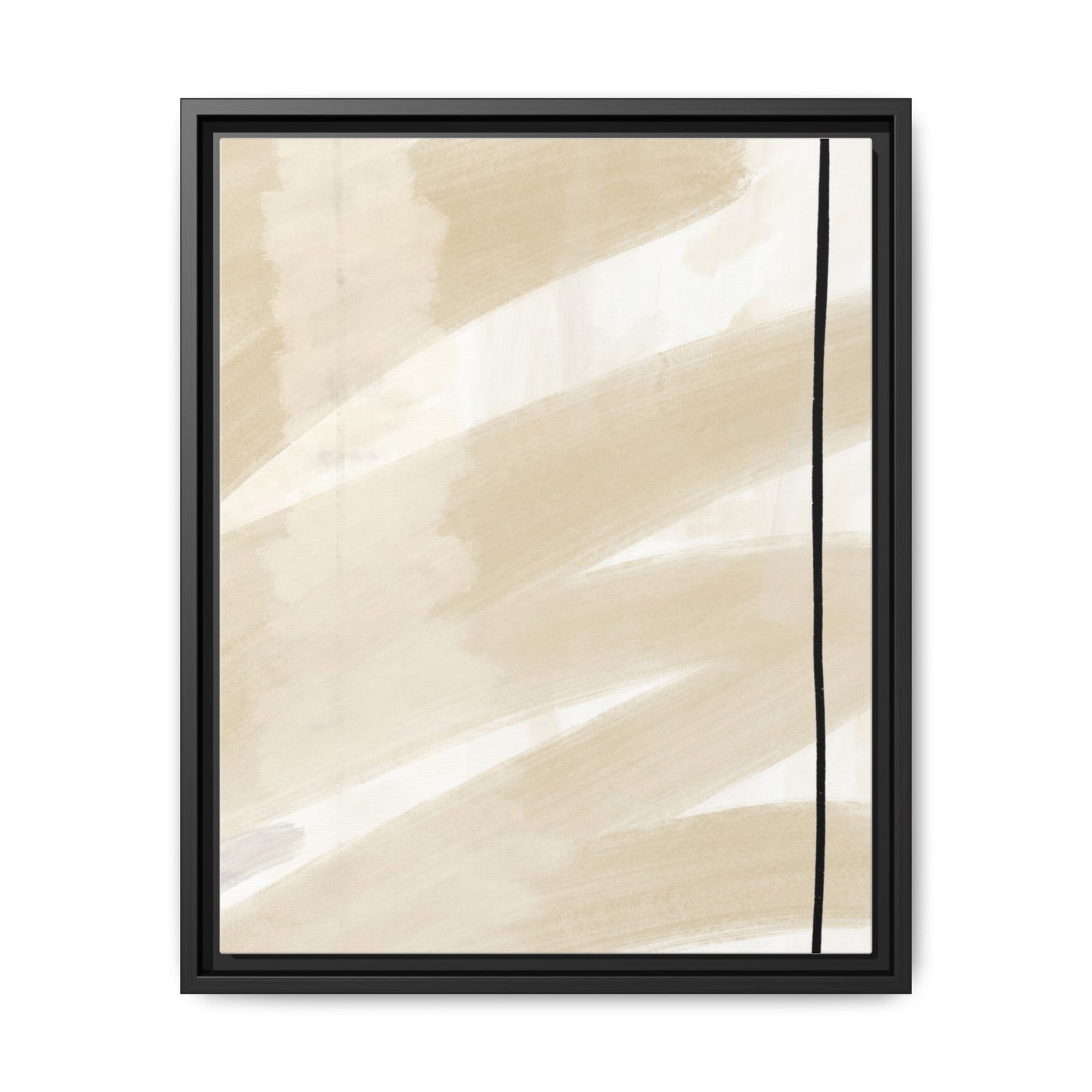 Modern Abstract Framed Canvas Art - Multi-color Wall Decor