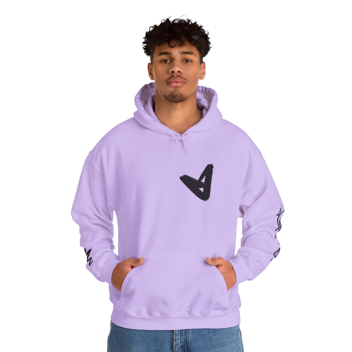 Black hart hoddie