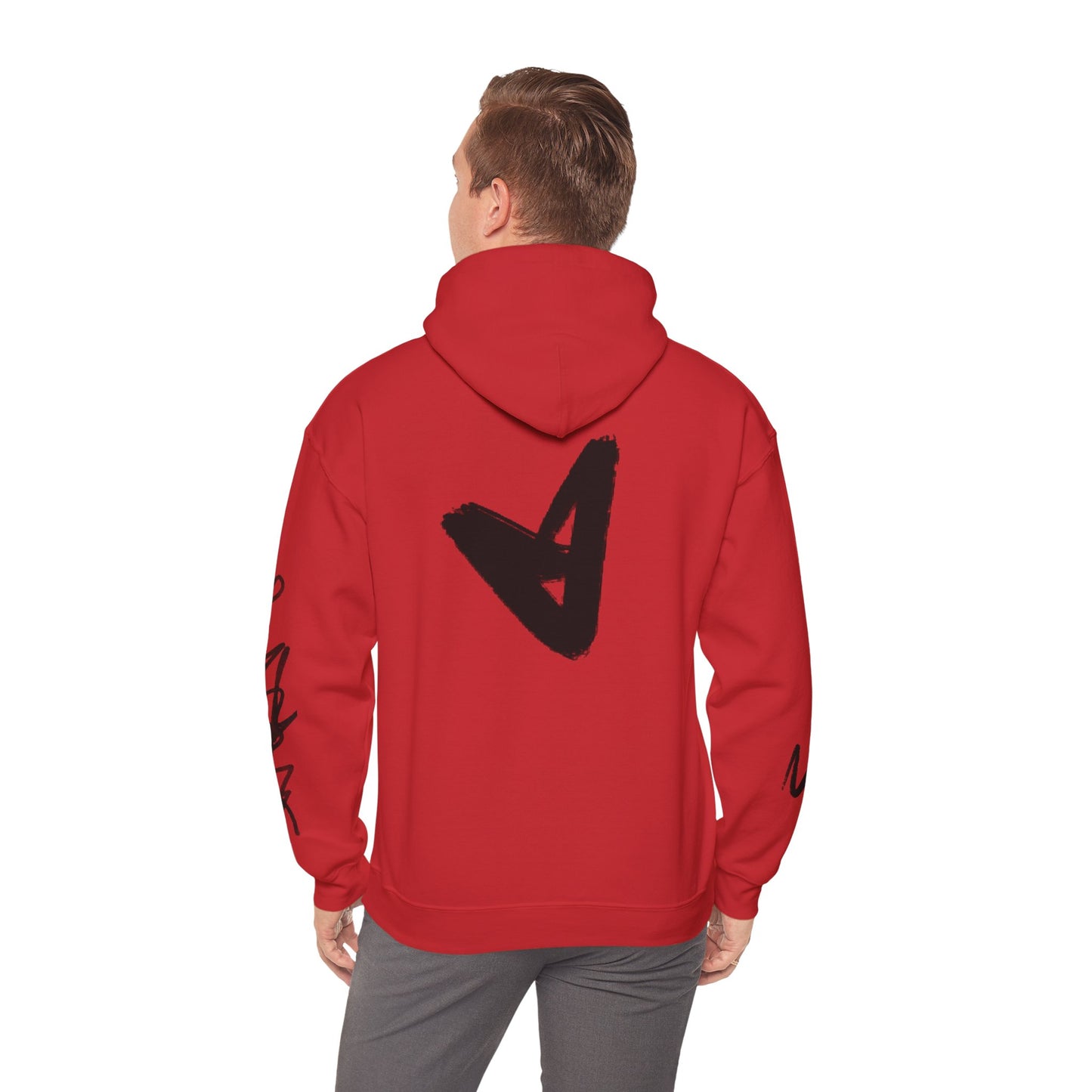 Black hart hoddie