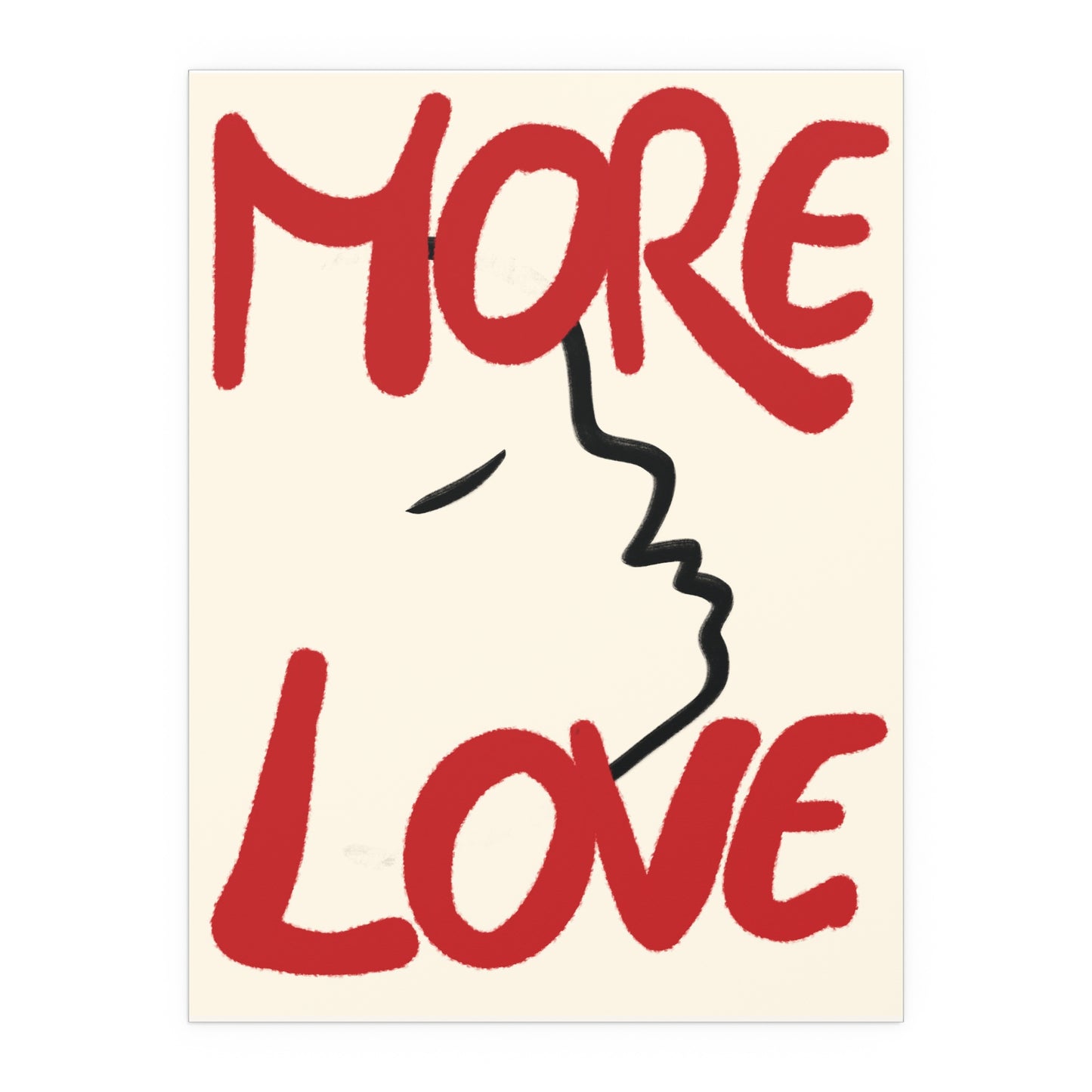 More Love Silk Poster