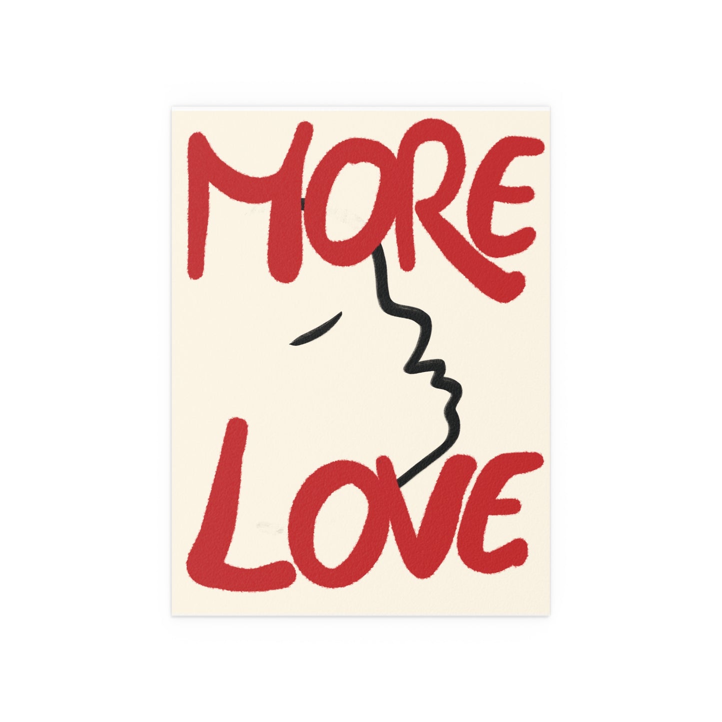 More Love Silk Poster