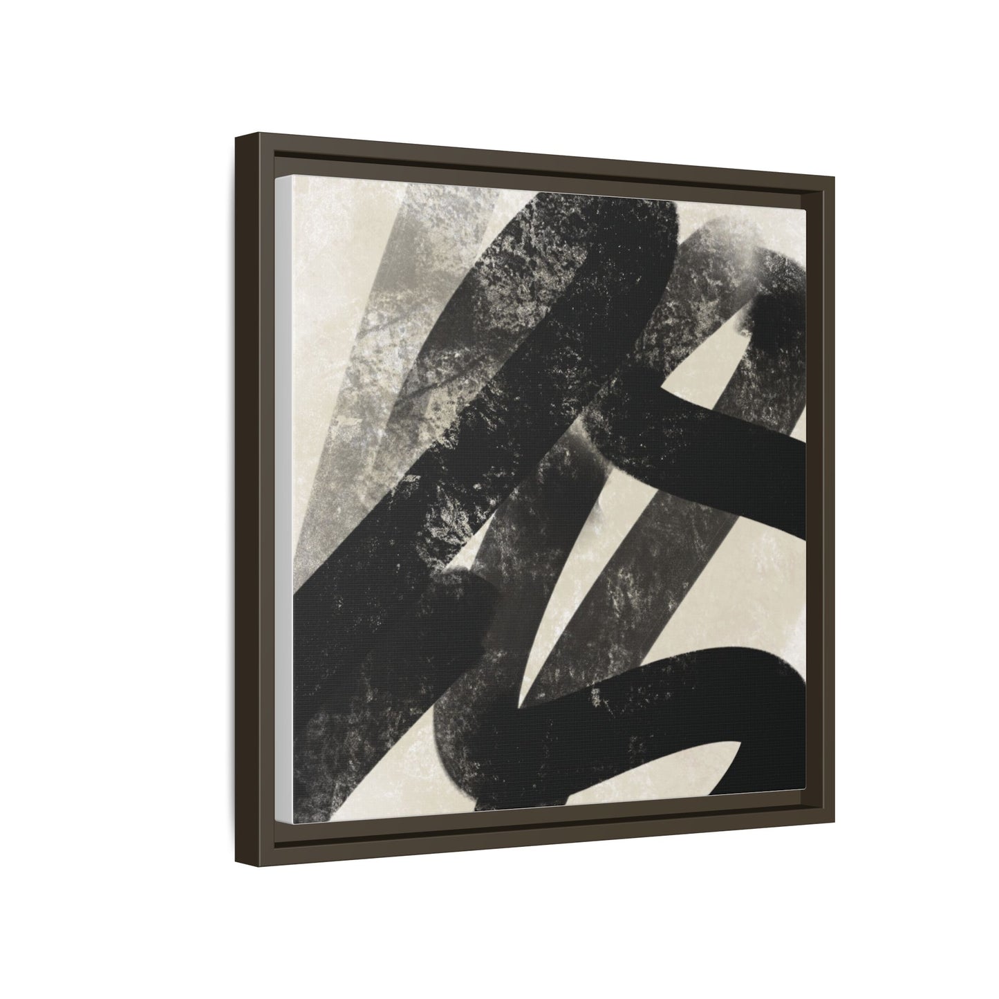 Modern Abstract Framed Canvas Art - Multi-Color Decorative Wall Decor