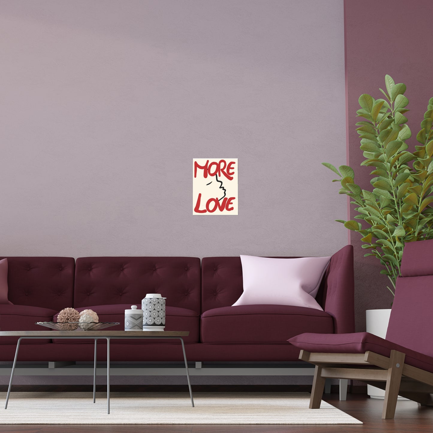 More Love Silk Poster