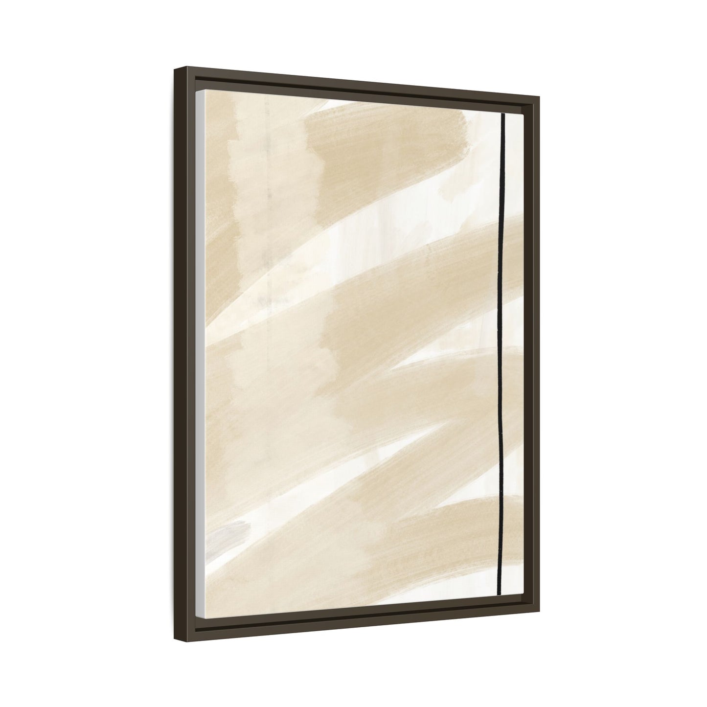 Modern Abstract Framed Canvas Art - Multi-color Wall Decor