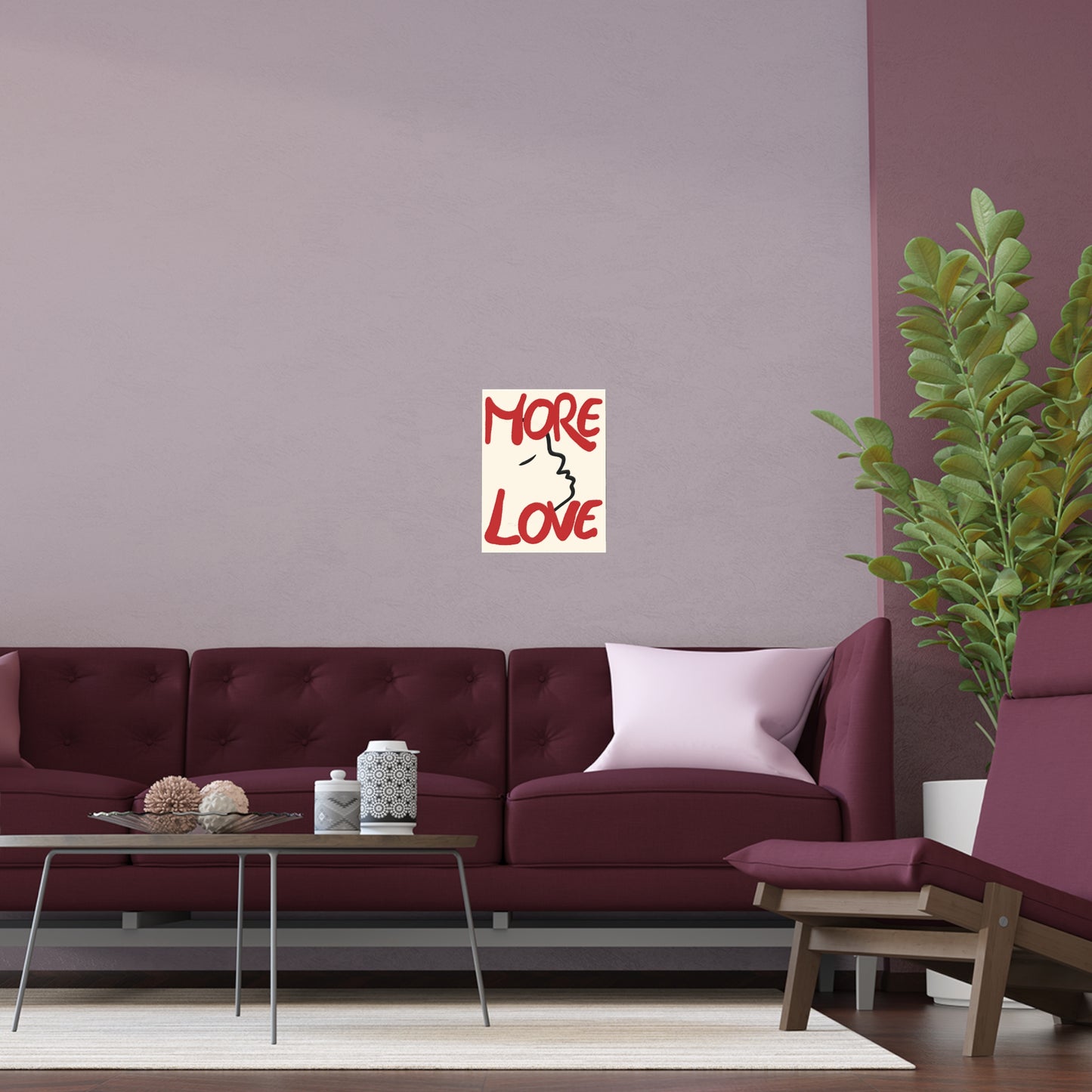 More Love Silk Poster