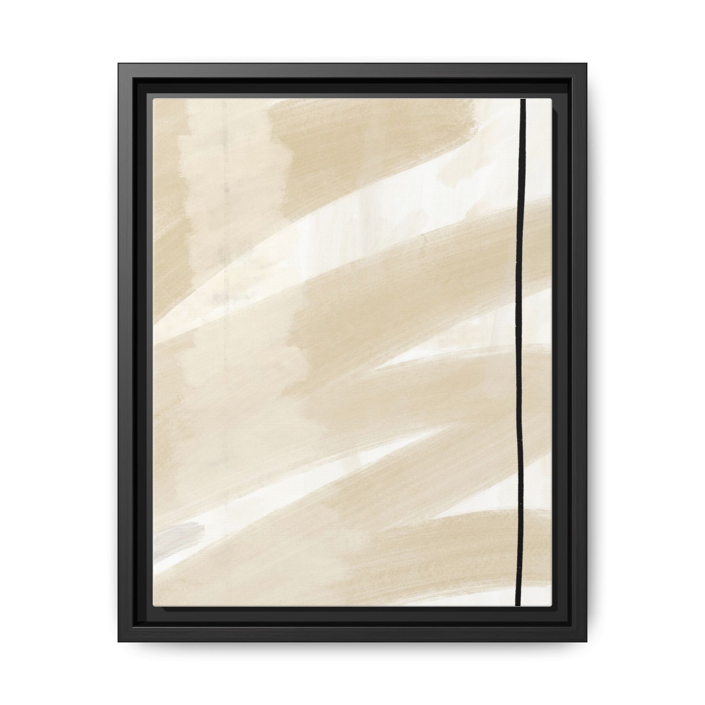 Modern Abstract Framed Canvas Art - Multi-color Wall Decor