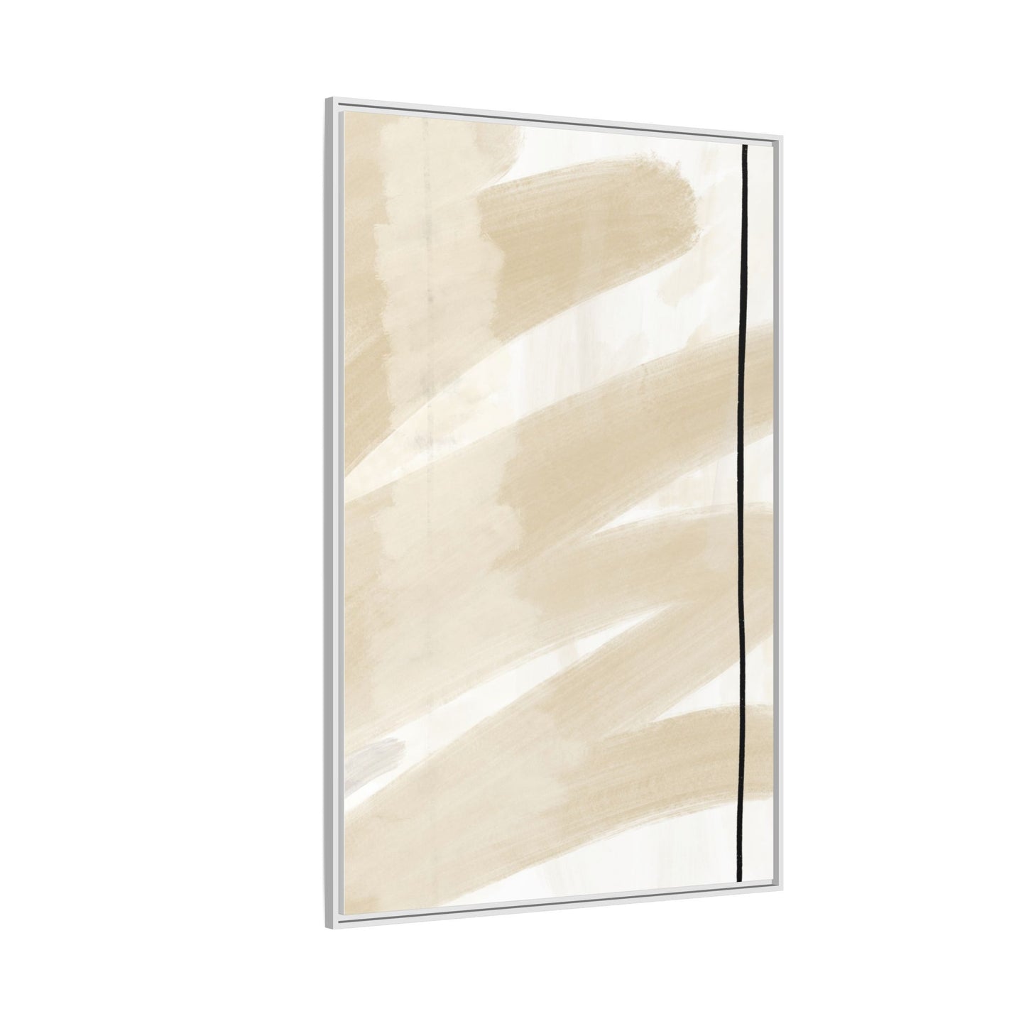 Modern Abstract Framed Canvas Art - Multi-color Wall Decor
