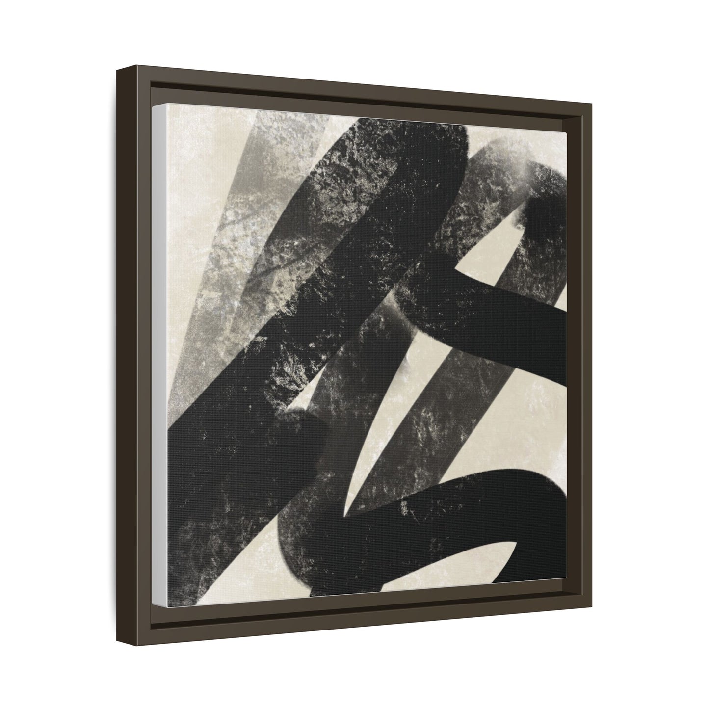 Modern Abstract Framed Canvas Art - Multi-Color Decorative Wall Decor