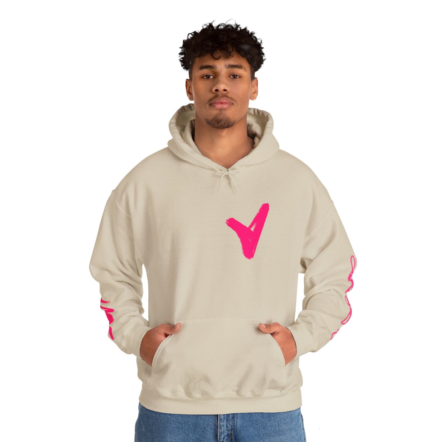 Pink Hart Hoodie