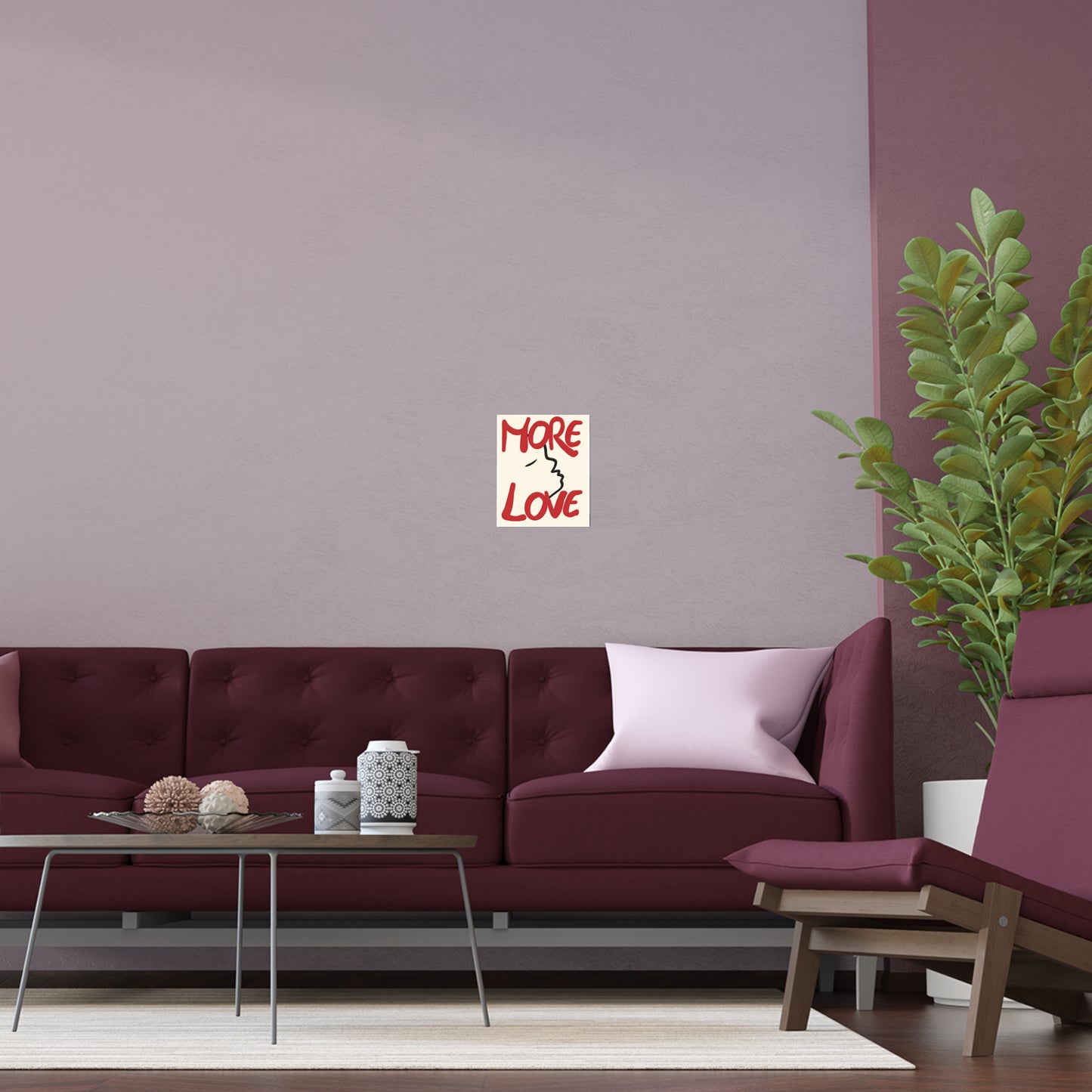 More Love Silk Poster