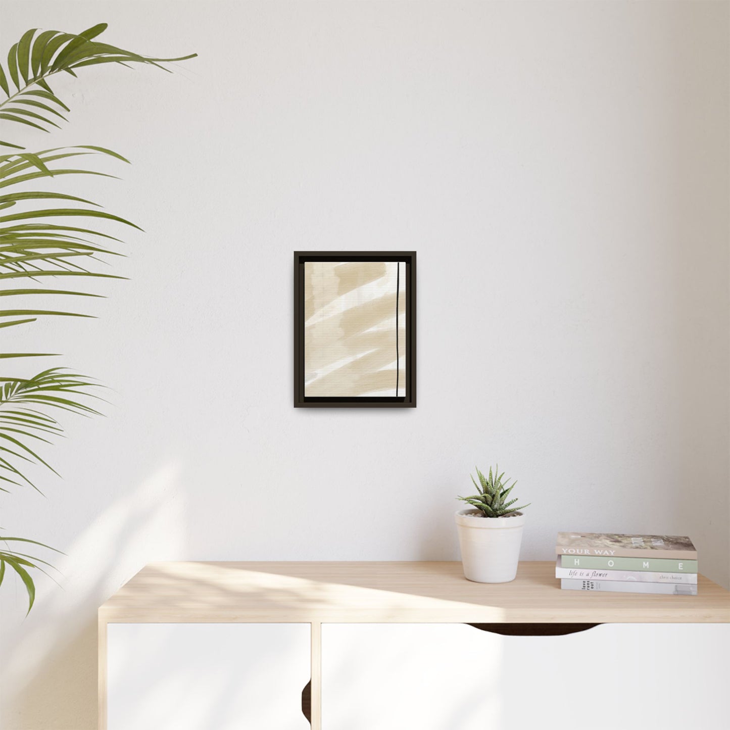 Modern Abstract Framed Canvas Art - Multi-color Wall Decor