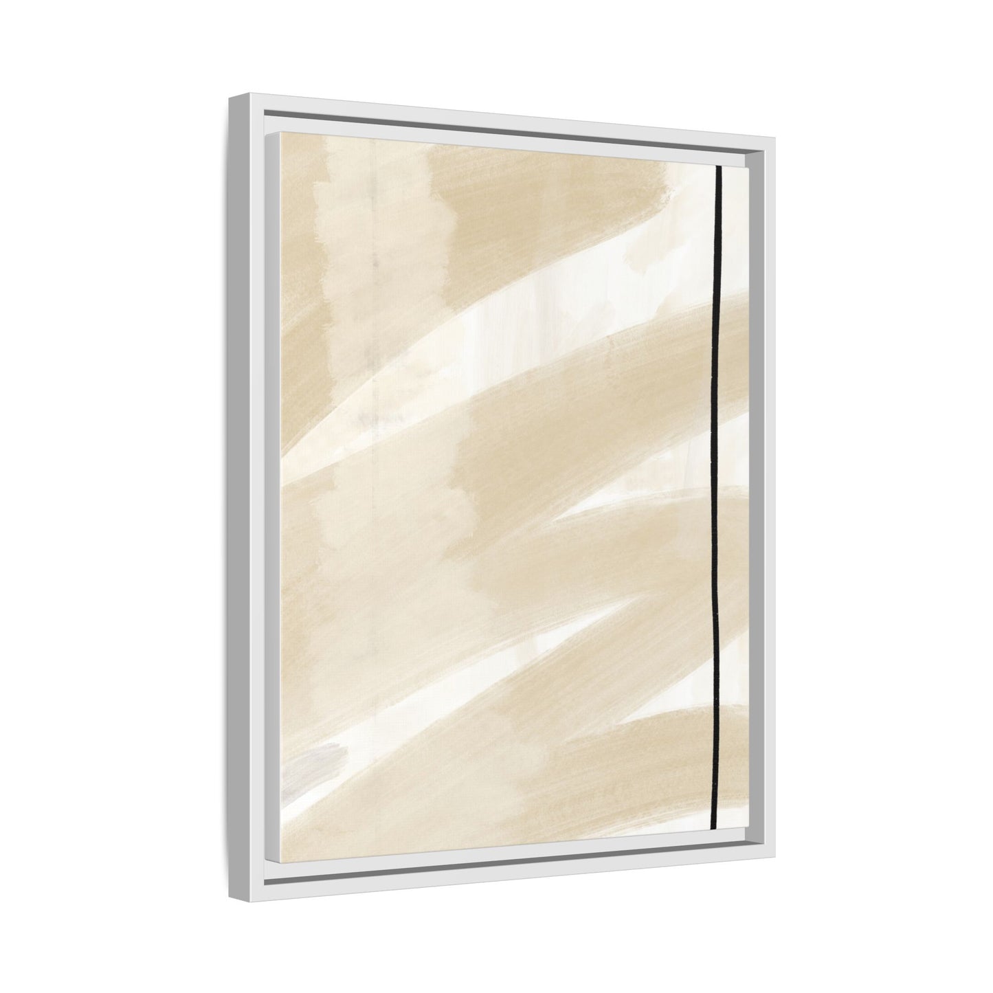Modern Abstract Framed Canvas Art - Multi-color Wall Decor