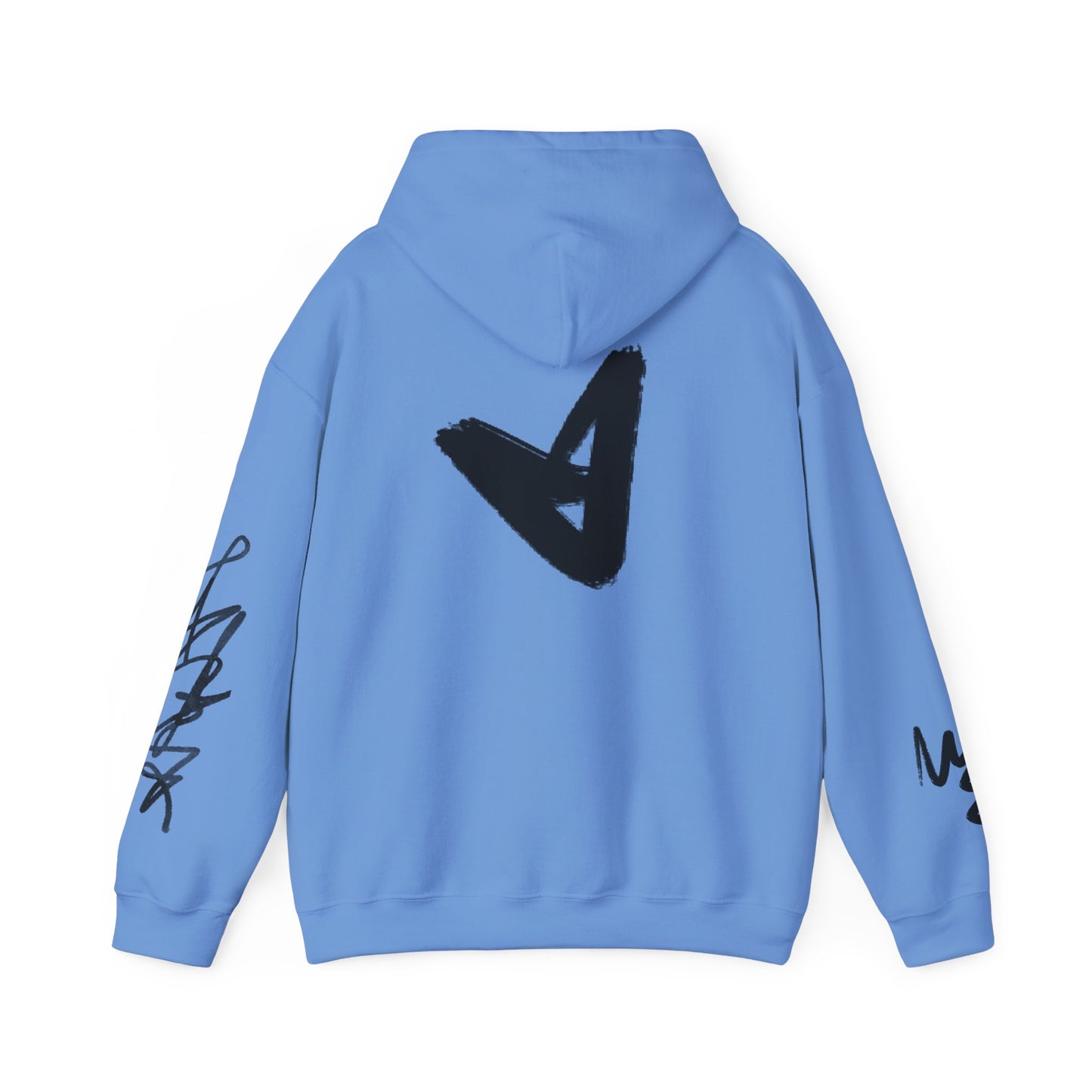 Black hart hoddie