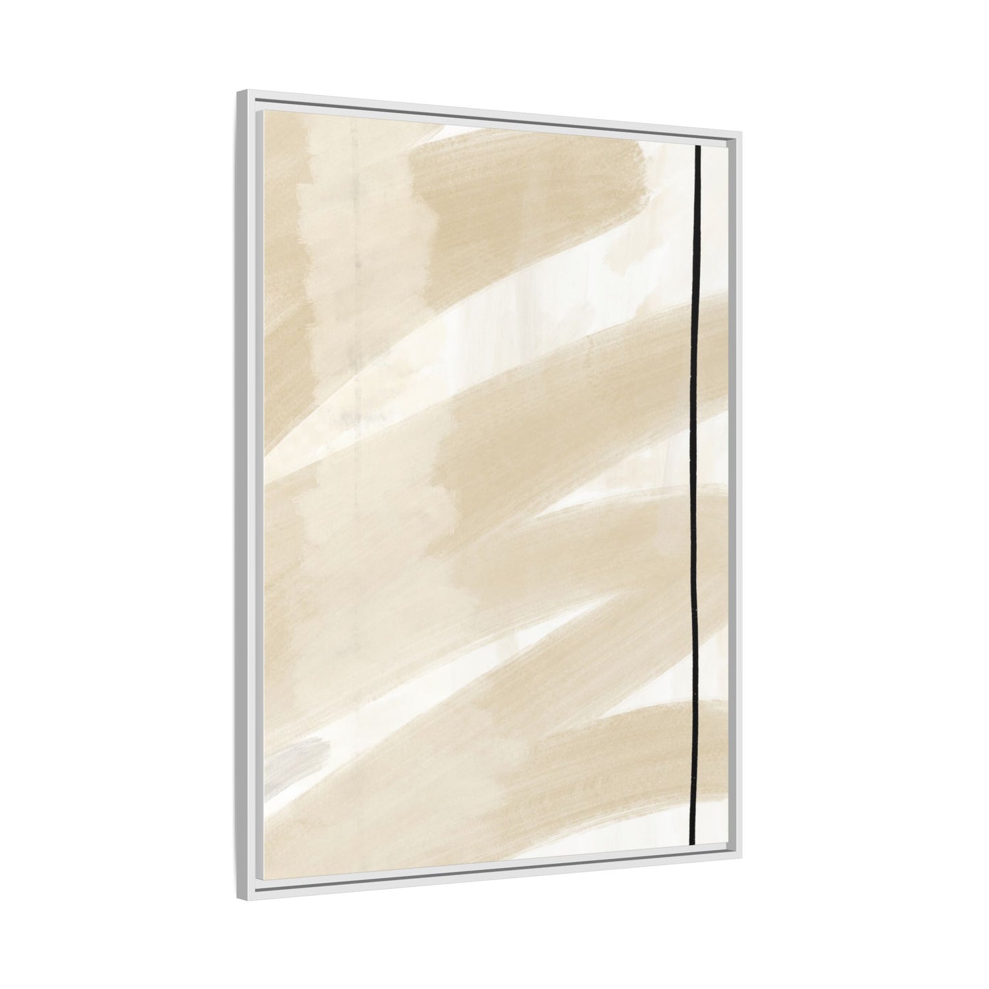 Modern Abstract Framed Canvas Art - Multi-color Wall Decor