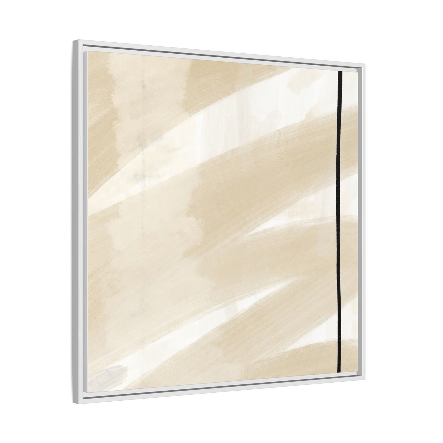 Modern Abstract Framed Canvas Art - Multi-color Wall Decor