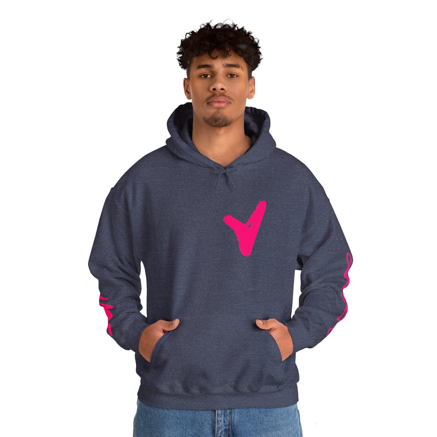 Pink Hart Hoodie