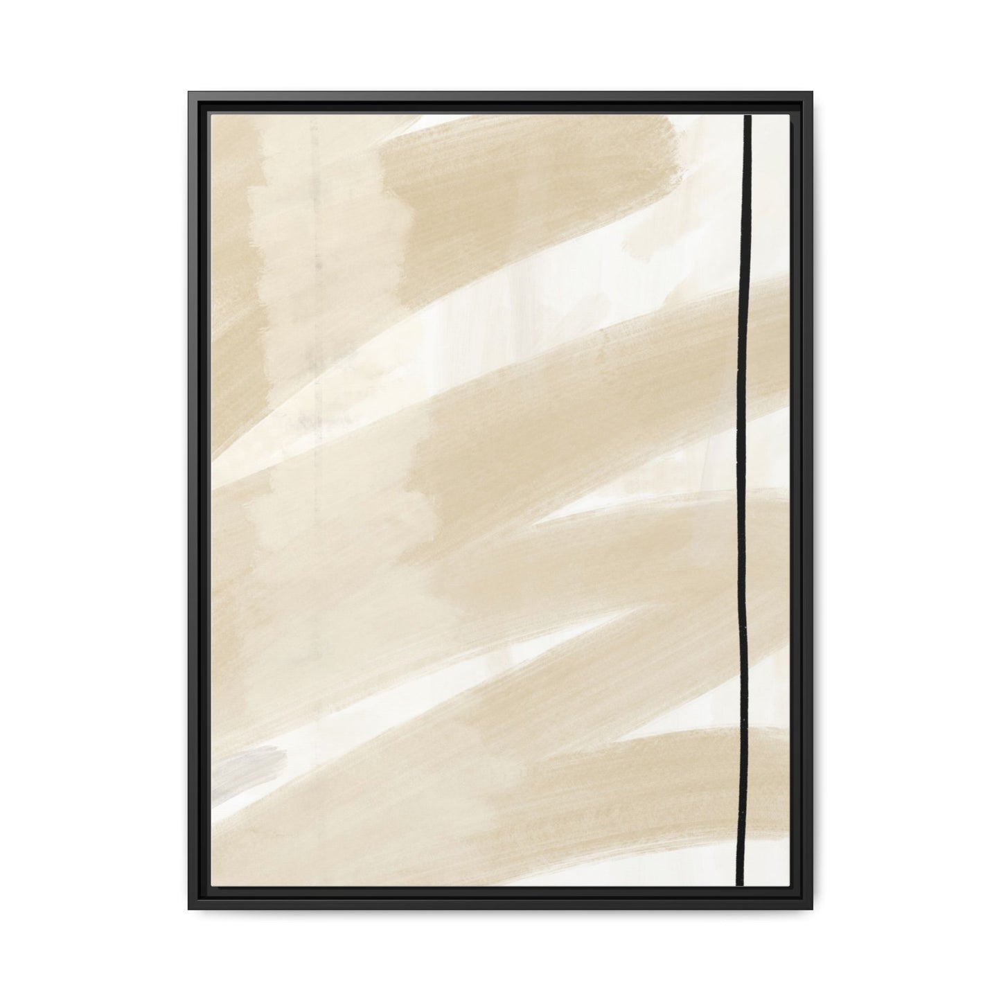Modern Abstract Framed Canvas Art - Multi-color Wall Decor