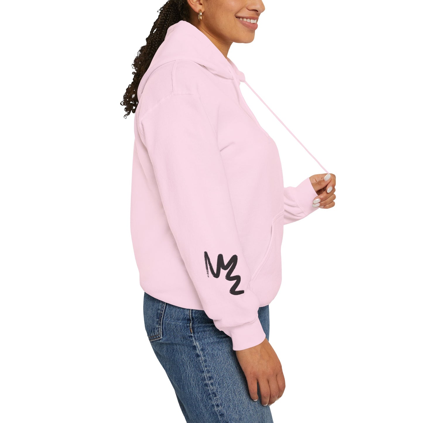 Black hart hoddie
