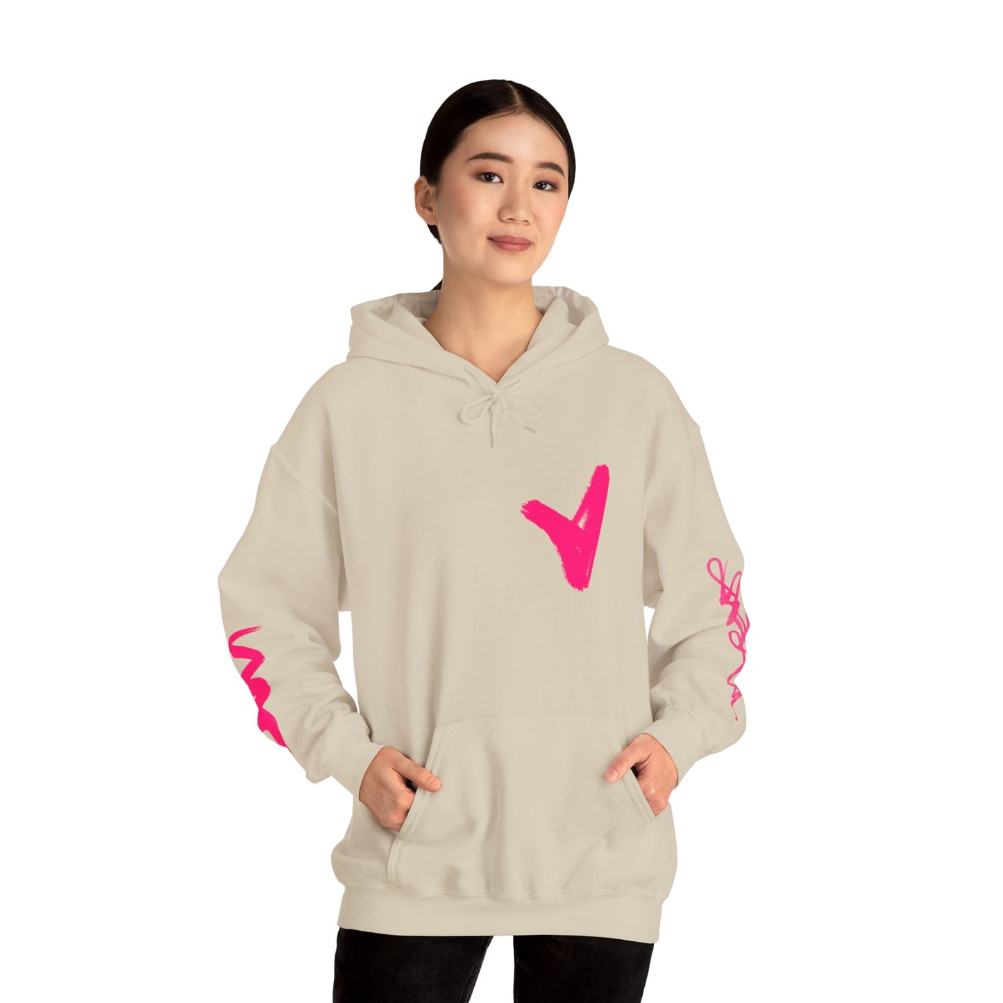 Pink Hart Hoodie