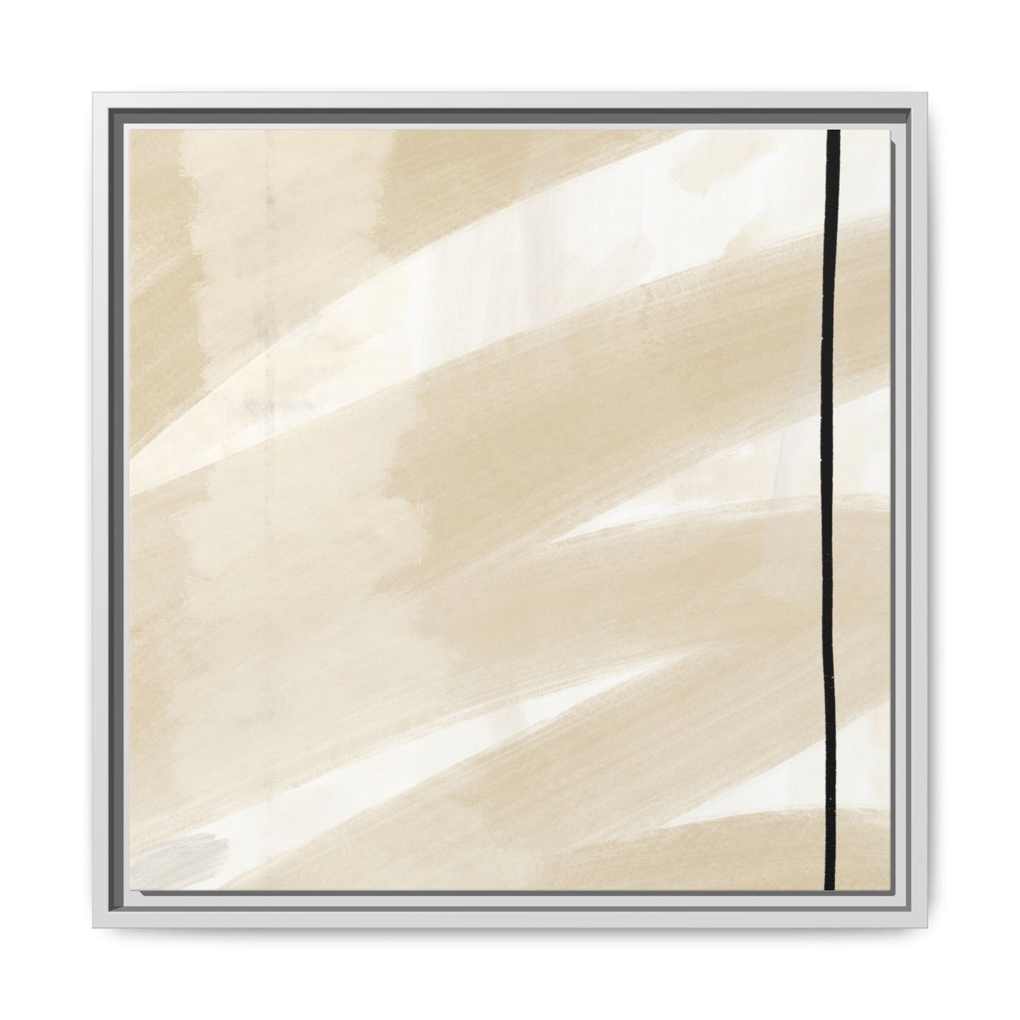 Modern Abstract Framed Canvas Art - Multi-color Wall Decor