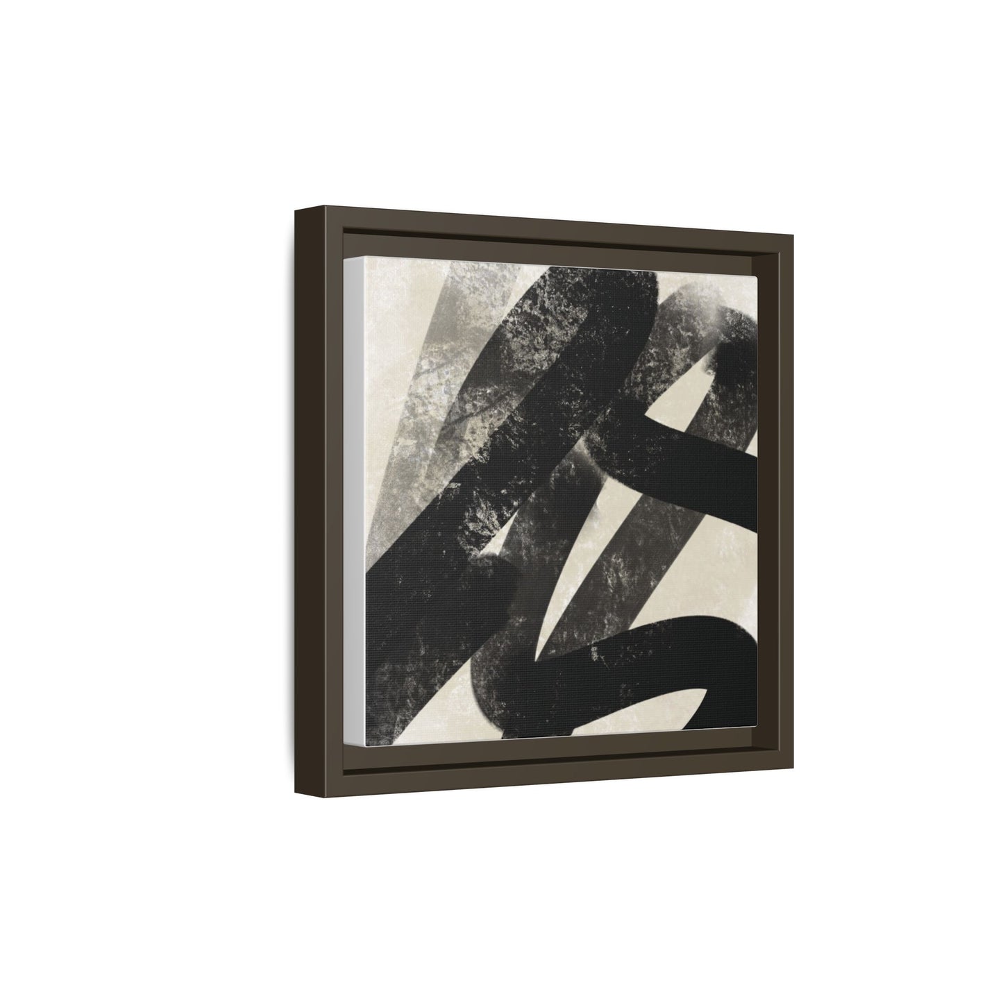 Modern Abstract Framed Canvas Art - Multi-Color Decorative Wall Decor