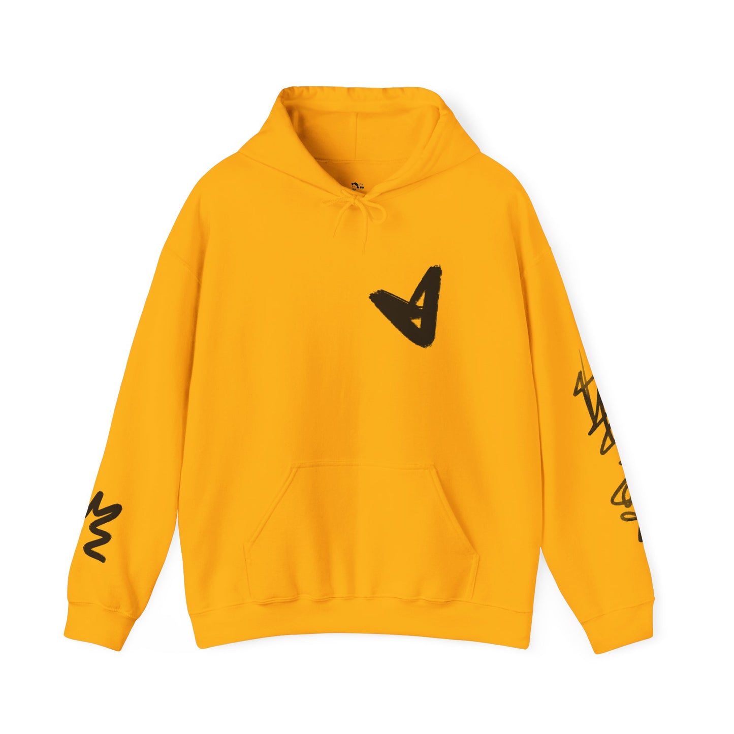 Black hart hoddie