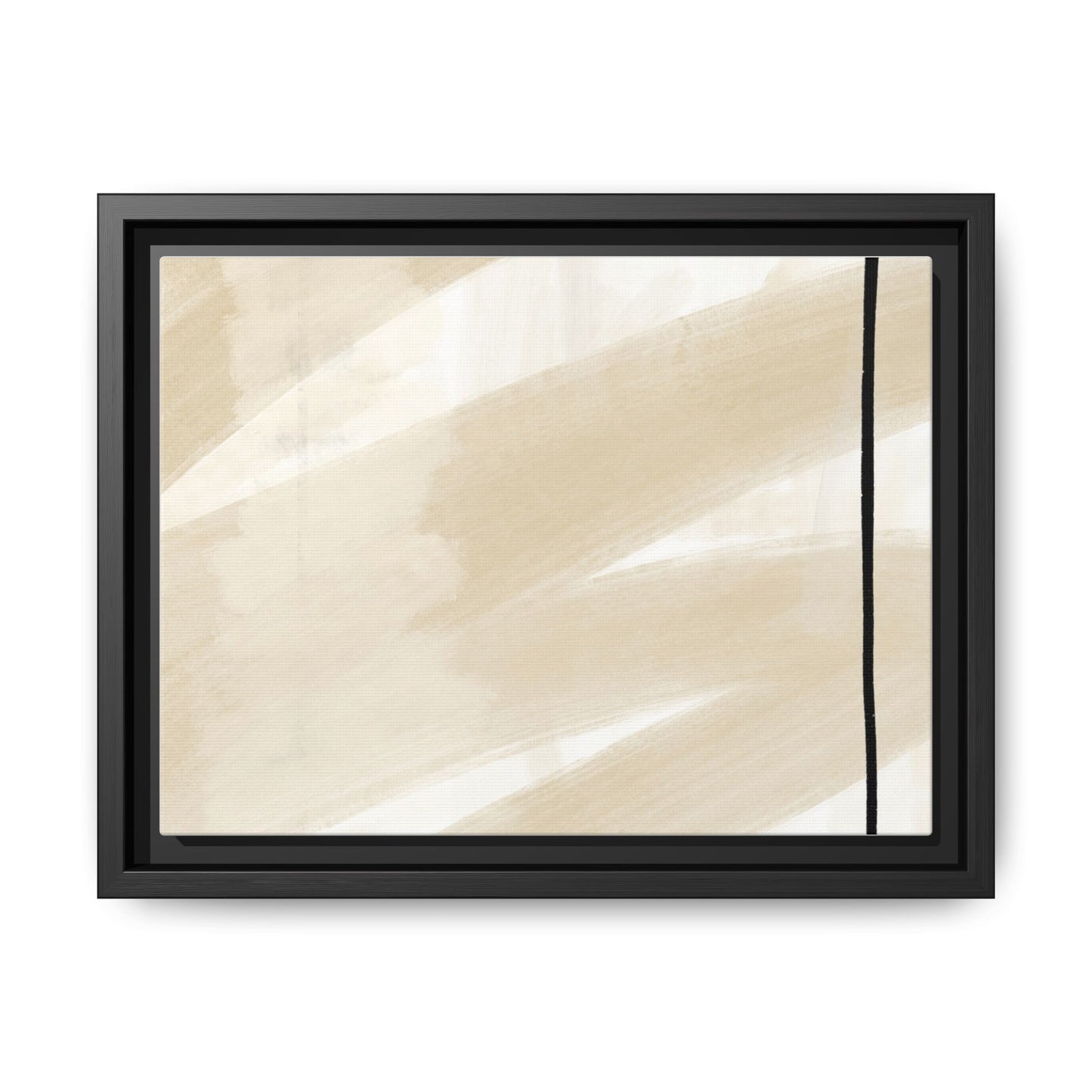 Modern Abstract Framed Canvas Art - Multi-color Wall Decor