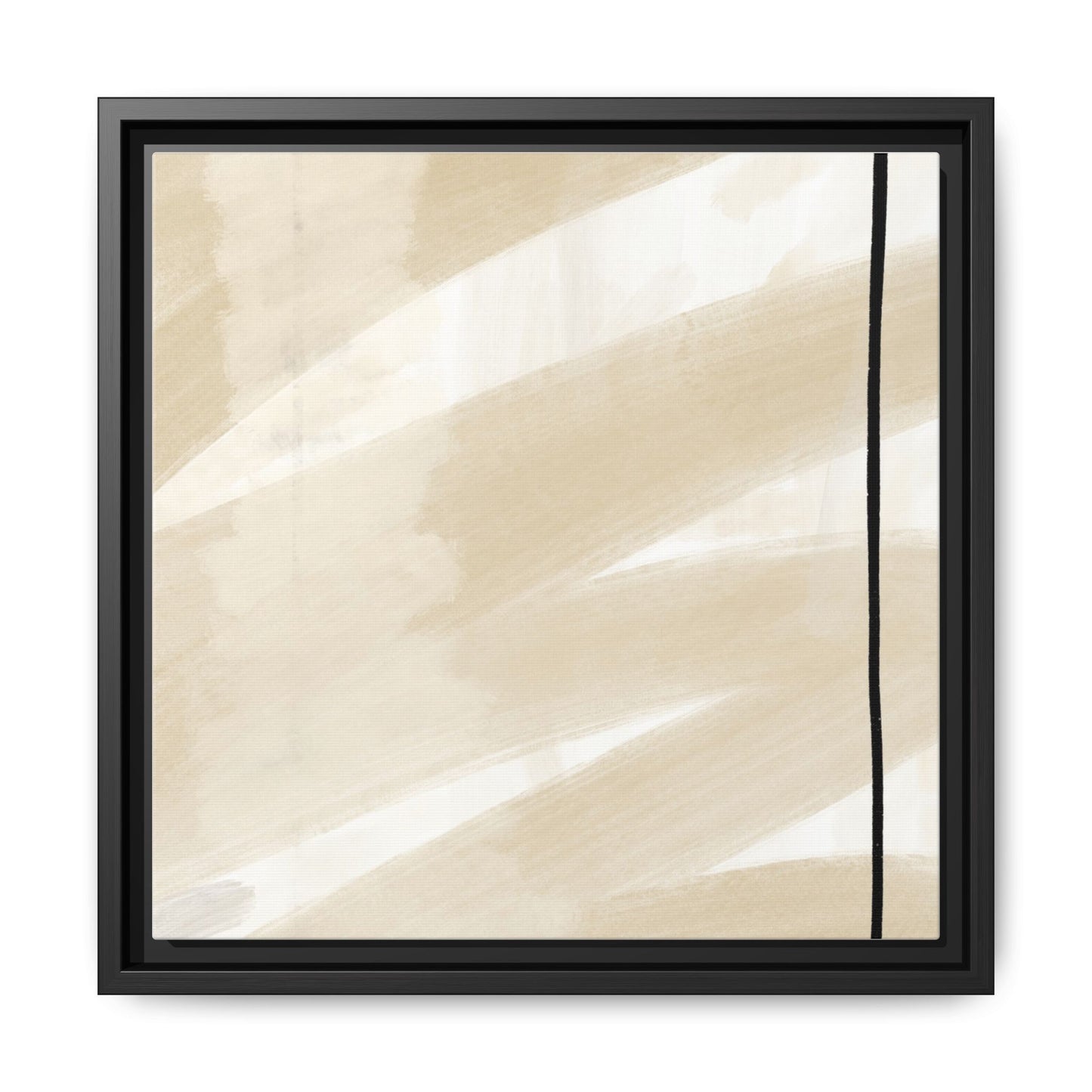 Modern Abstract Framed Canvas Art - Multi-color Wall Decor