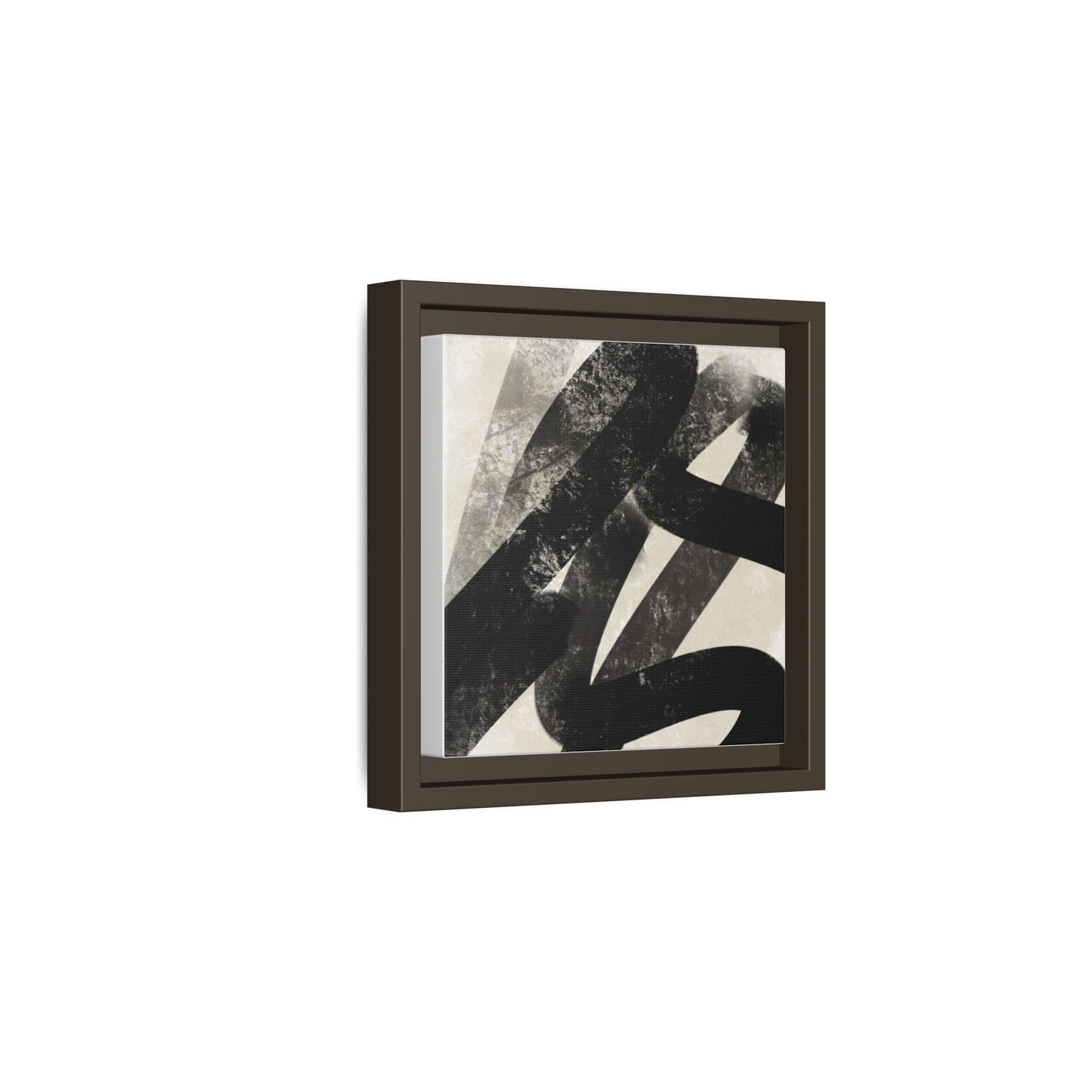 Modern Abstract Framed Canvas Art - Multi-Color Decorative Wall Decor