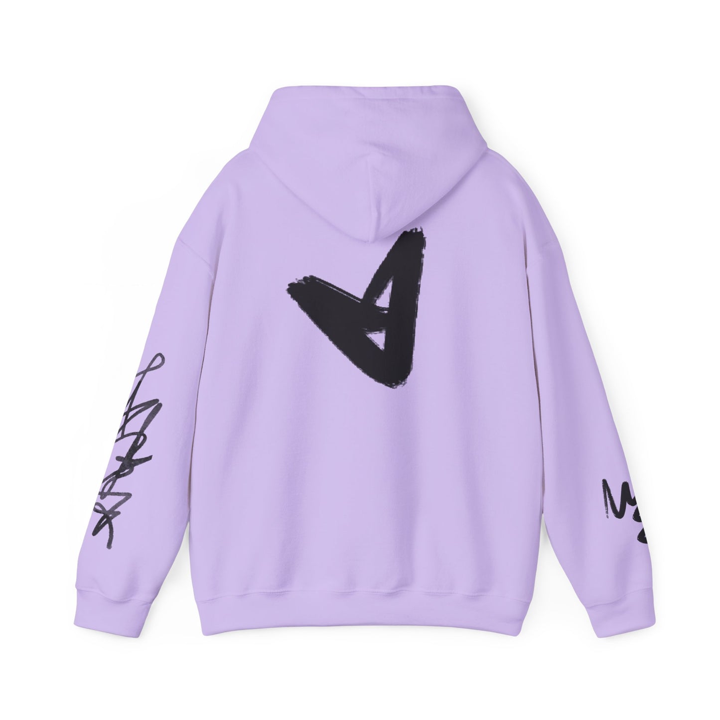 Black hart hoddie