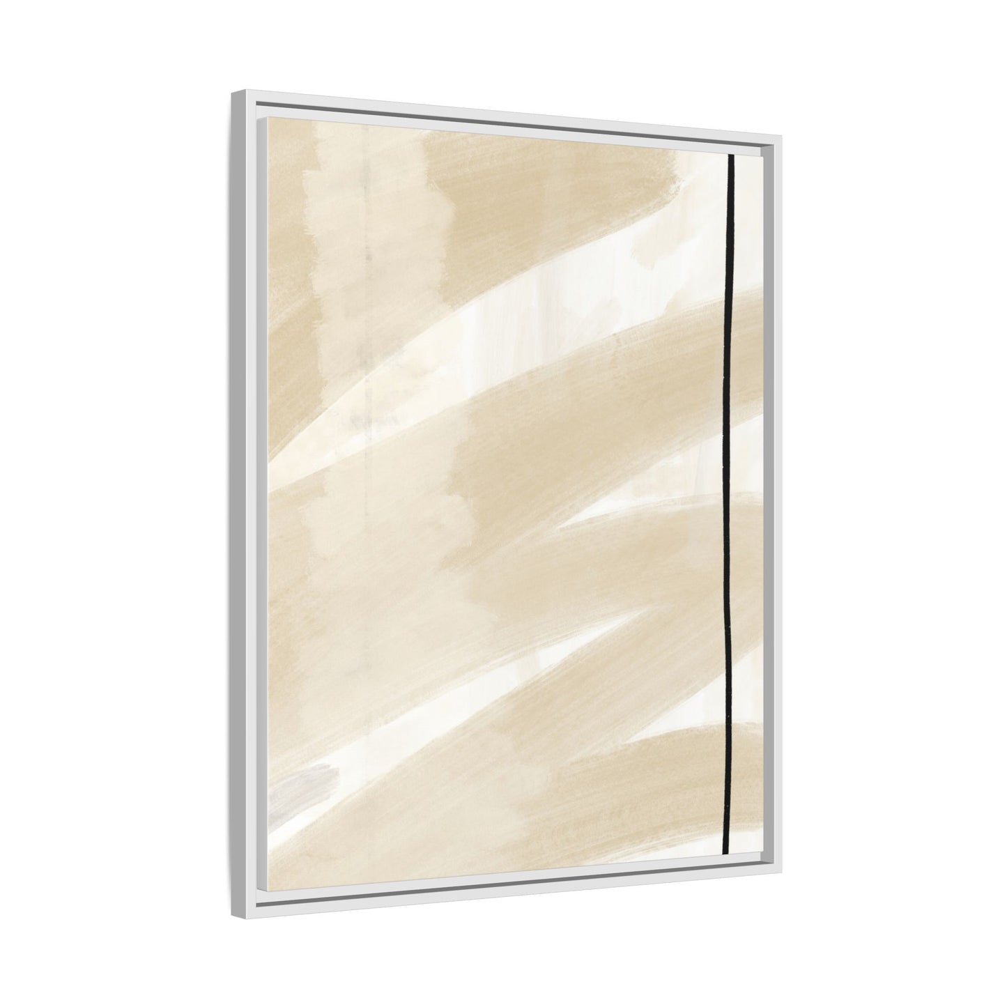 Modern Abstract Framed Canvas Art - Multi-color Wall Decor