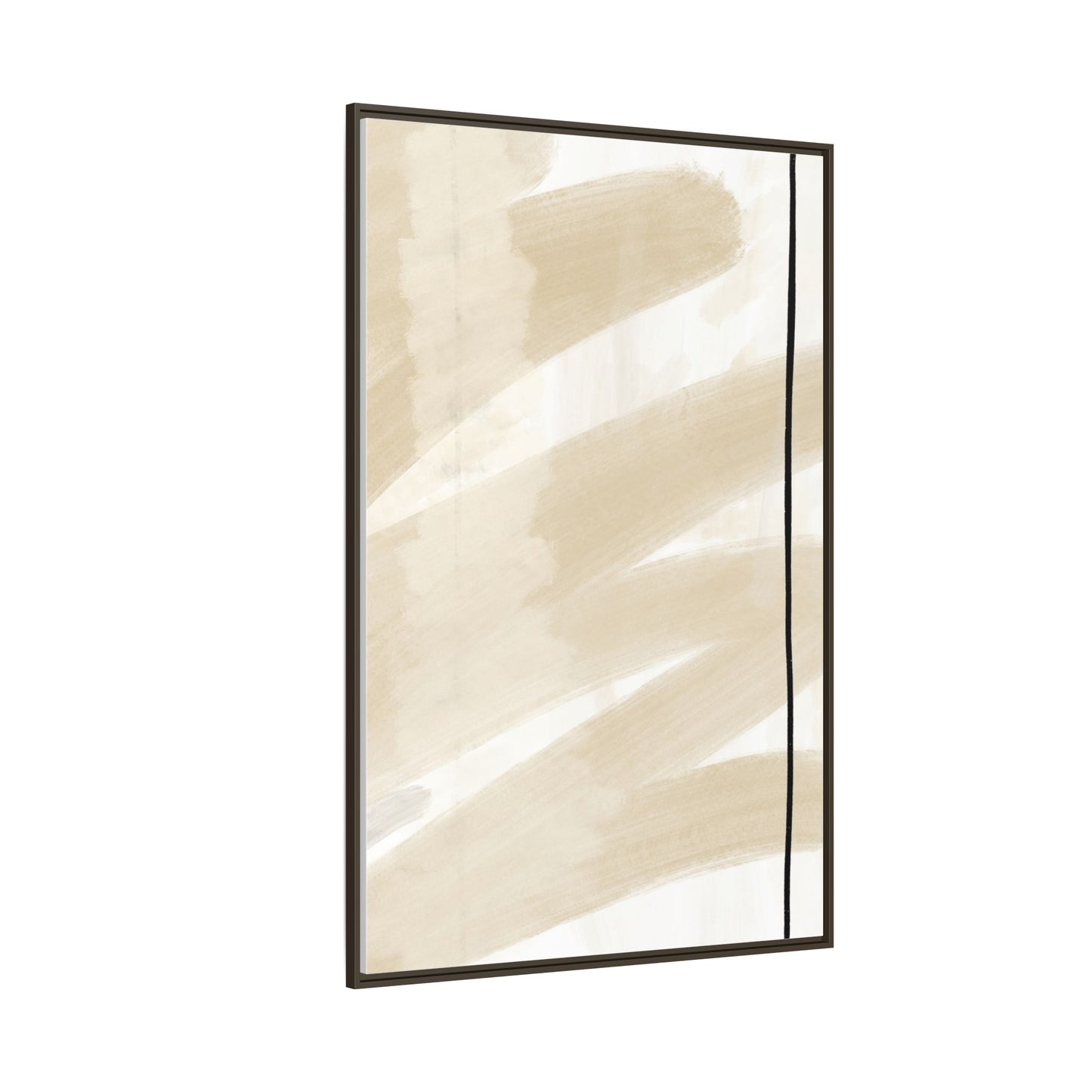 Modern Abstract Framed Canvas Art - Multi-color Wall Decor